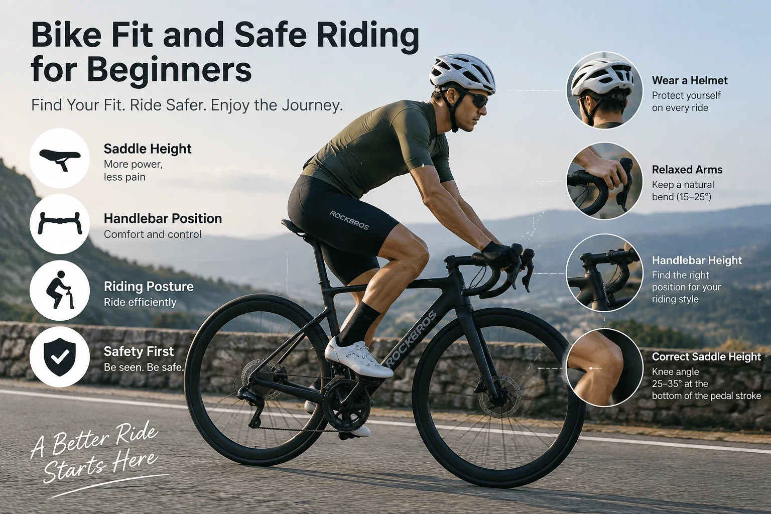 Bike Fit and Safe Riding Guide: How to Adjust Your Bike for a Better Ride