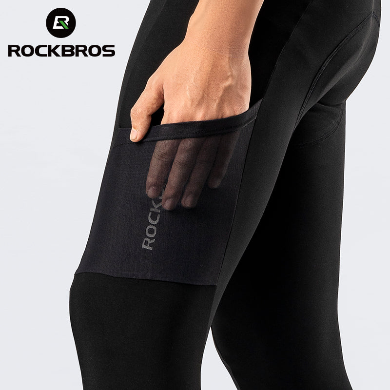 ROCKBROS Cycling Bibs with 3D Padded Stretch Bike Pants