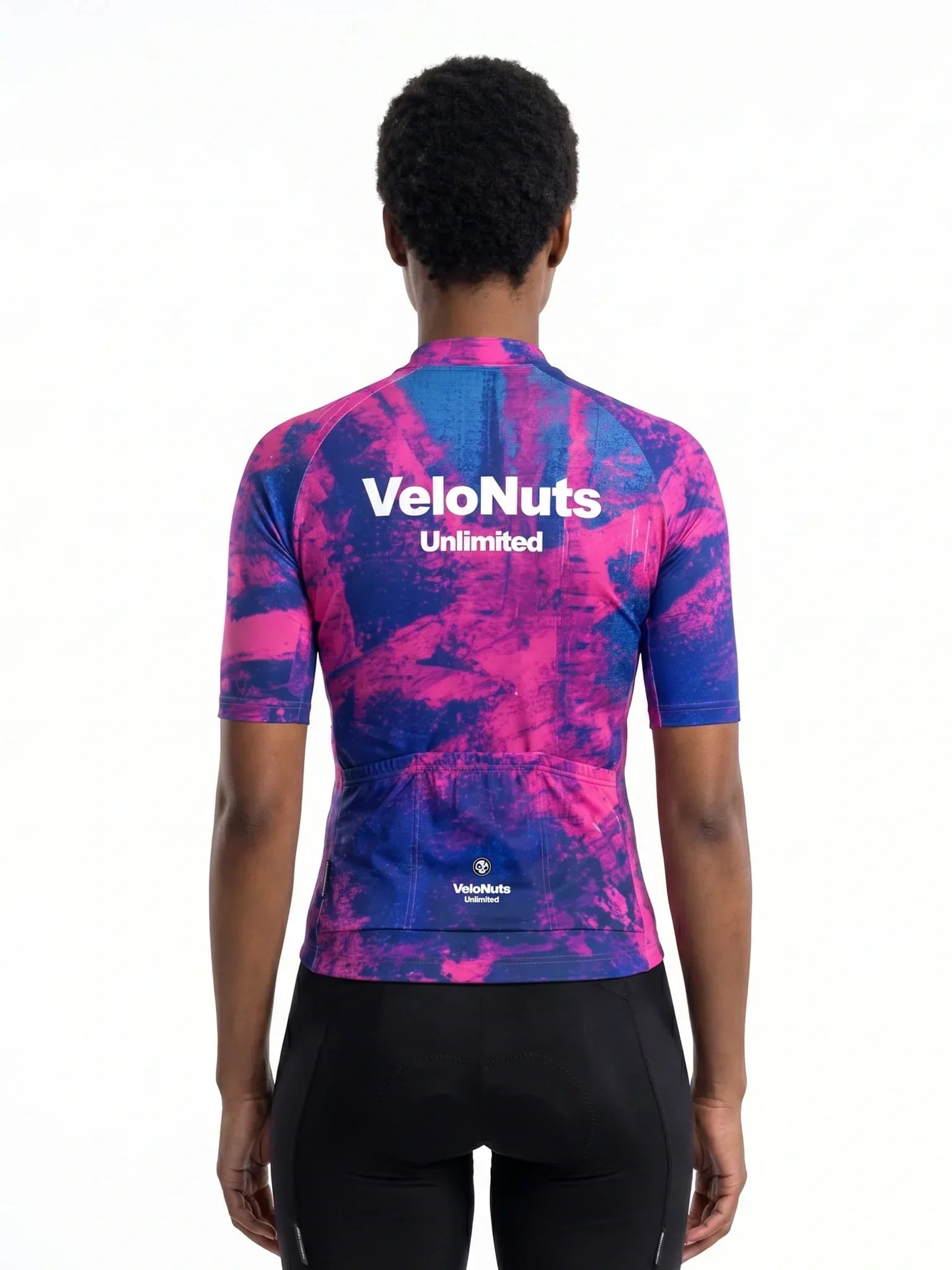 Women's Cycling Jersey Ink Burst#Type_Emerald Splash