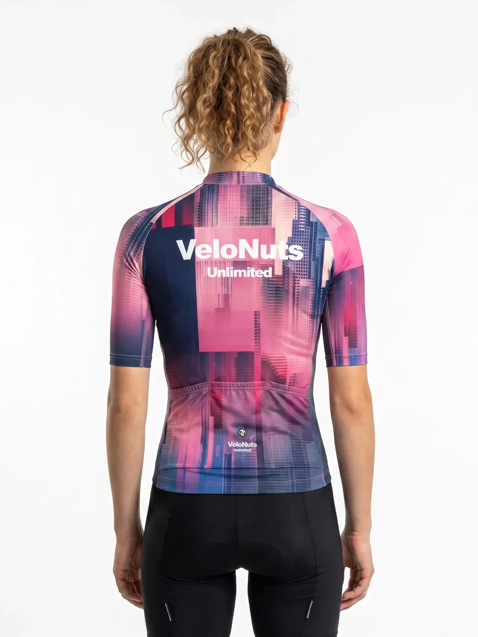 Women's Cycling Jersey Liquid Terrain#Type_Ocean Blur