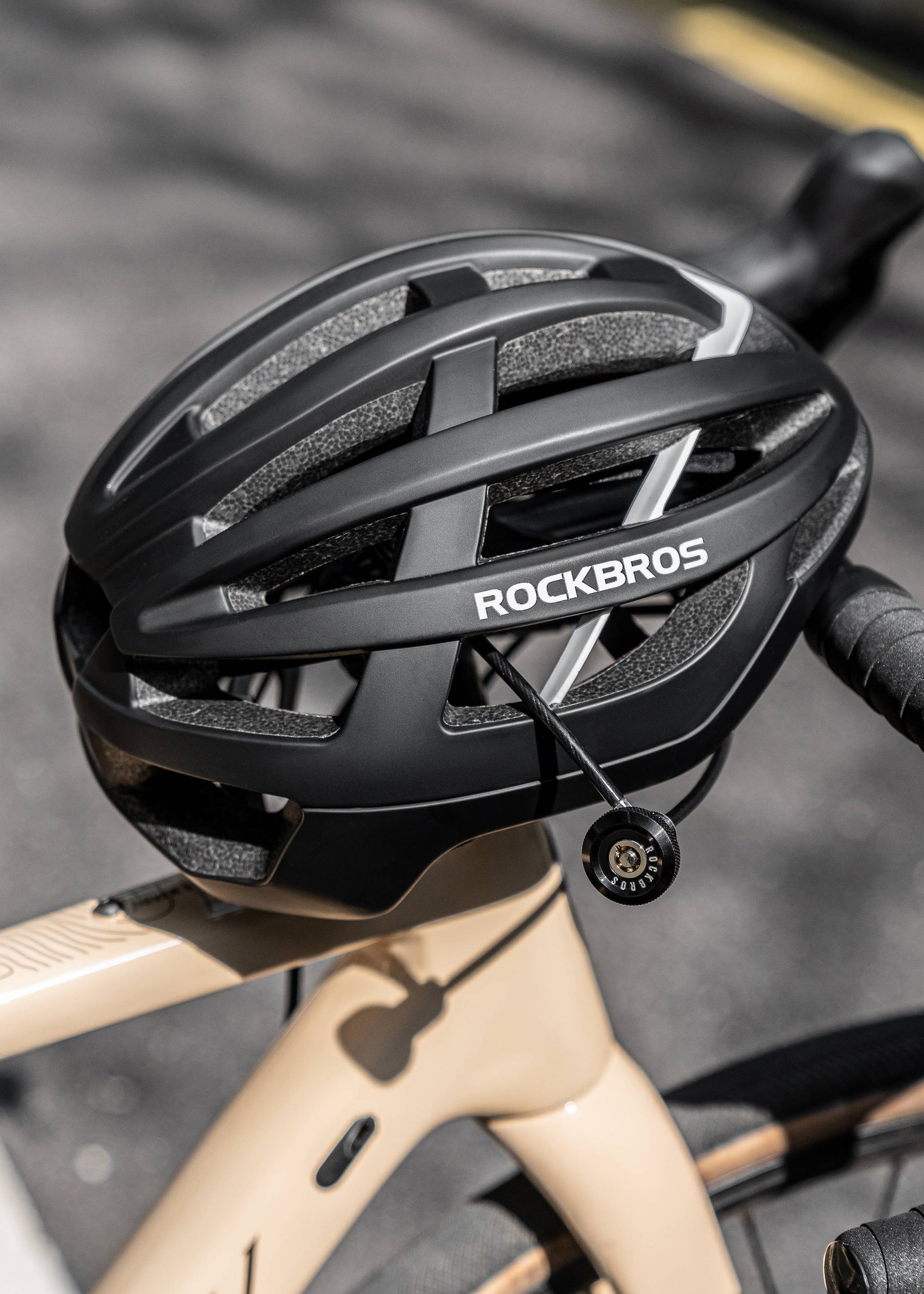 ROCKBROS Bike Hidden Cable Lock-road to sky - ROCKBROS