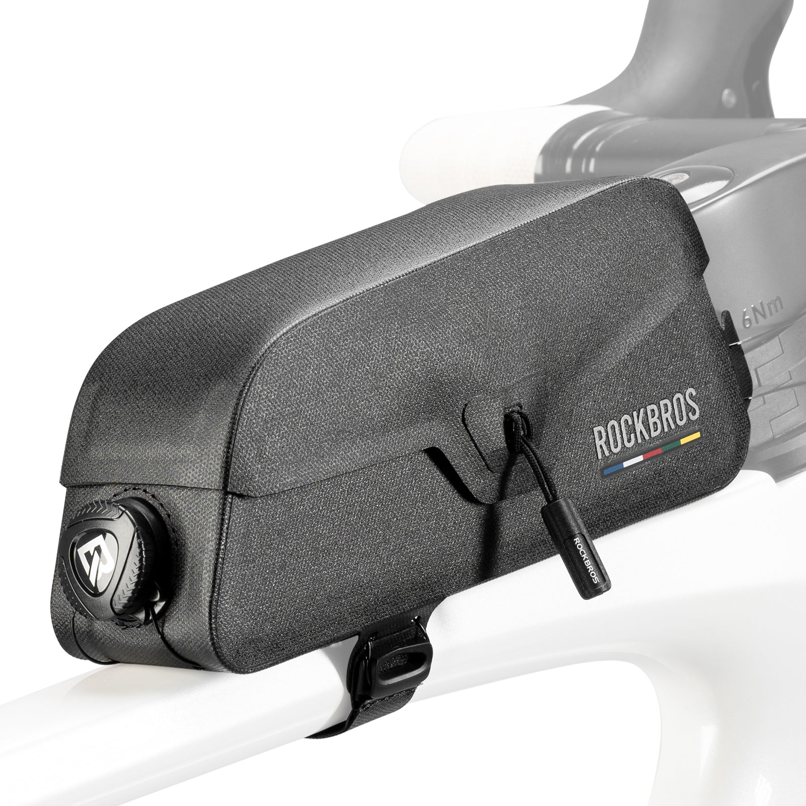 ROCKBROS Road To Sky 100%Waterproof Magnetic Bike Top Tube Frame Bag 0.6L/0.9L