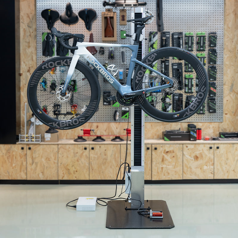 Electric Lifting Bike Repair Stand for Heavy E-Bikes