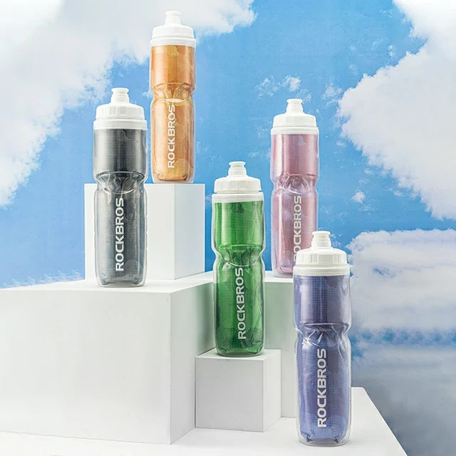 ROCKBROS 24OZ Insulated Bike Water Bottle