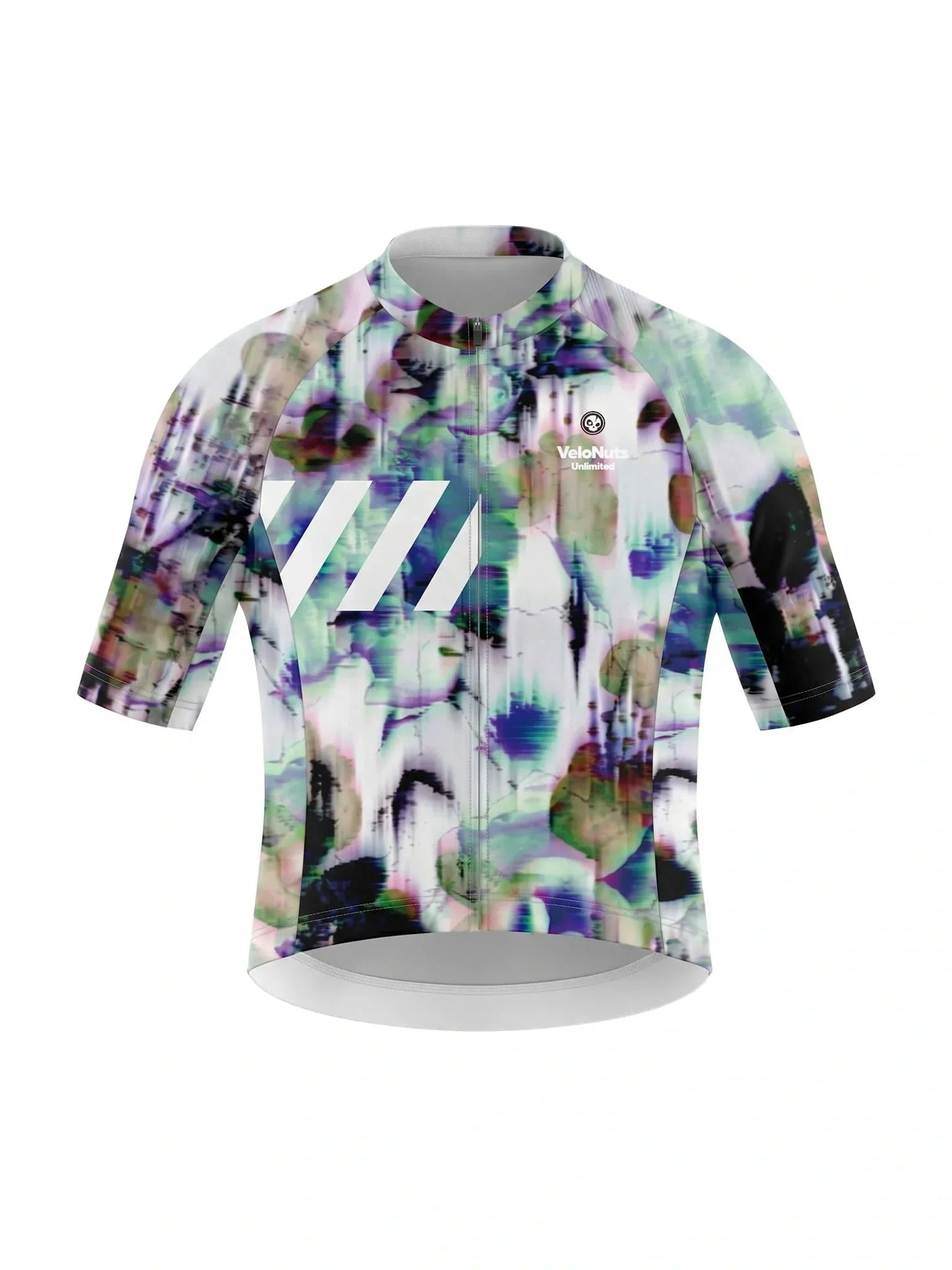 Women's Cycling Jersey Biolume Garden#Type_Glitch Bloom