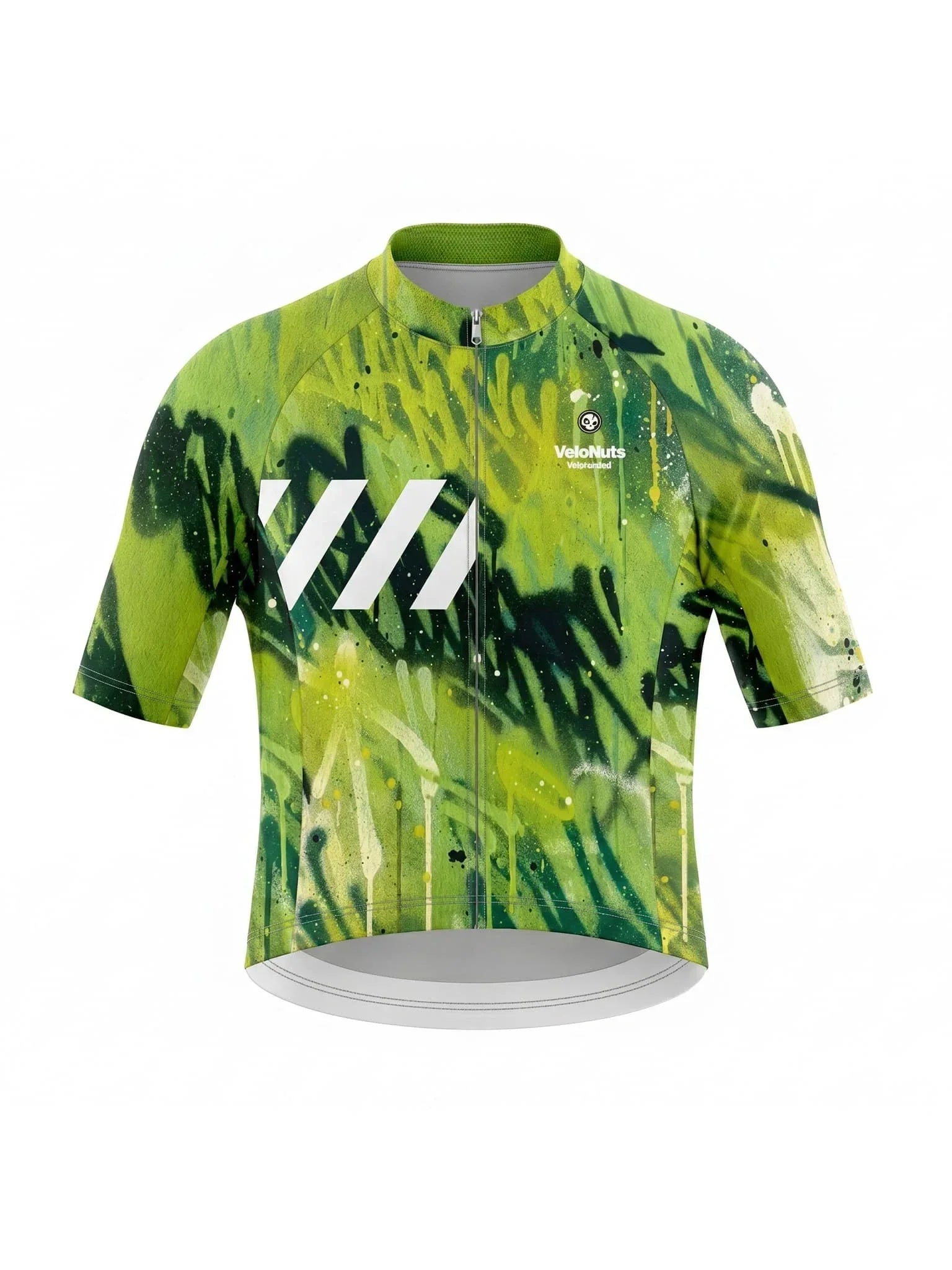 Women's Cycling Jersey Street Graffiti#Type_Lime Tag