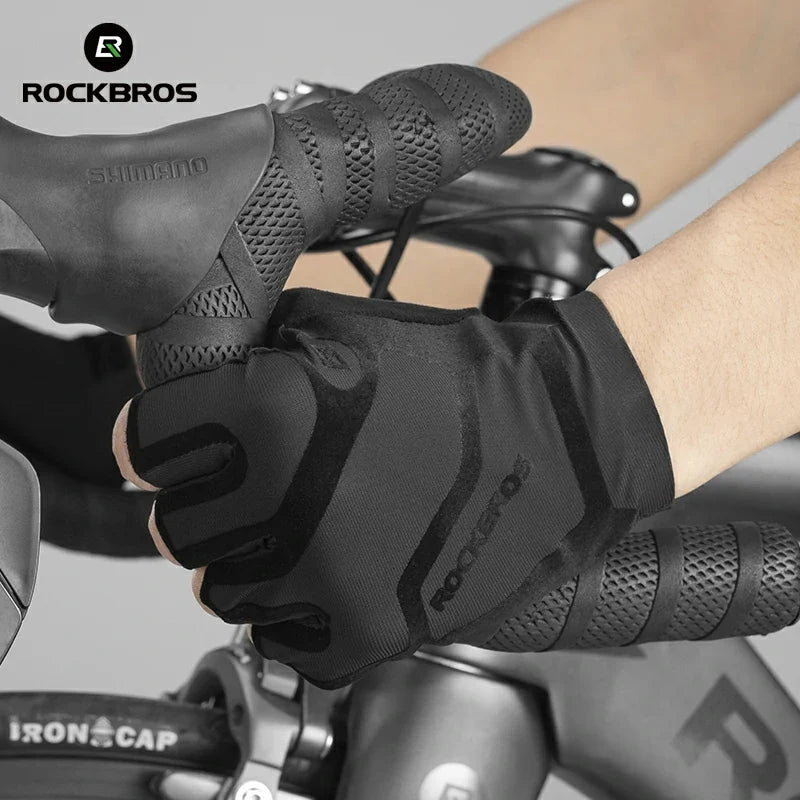Flocked Half Finger Cycling Gloves