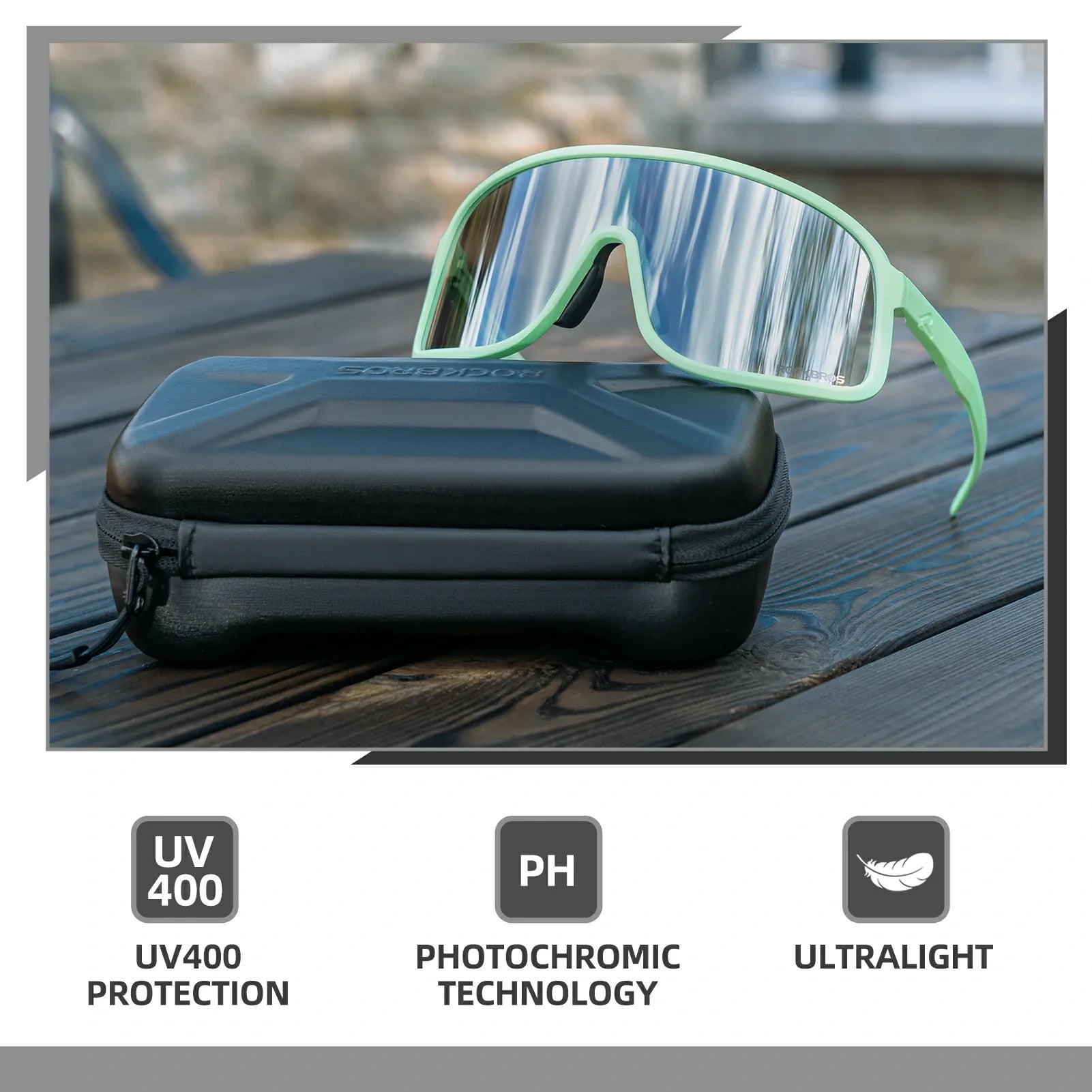 #color_Cyan Blue(Photochromic lens)