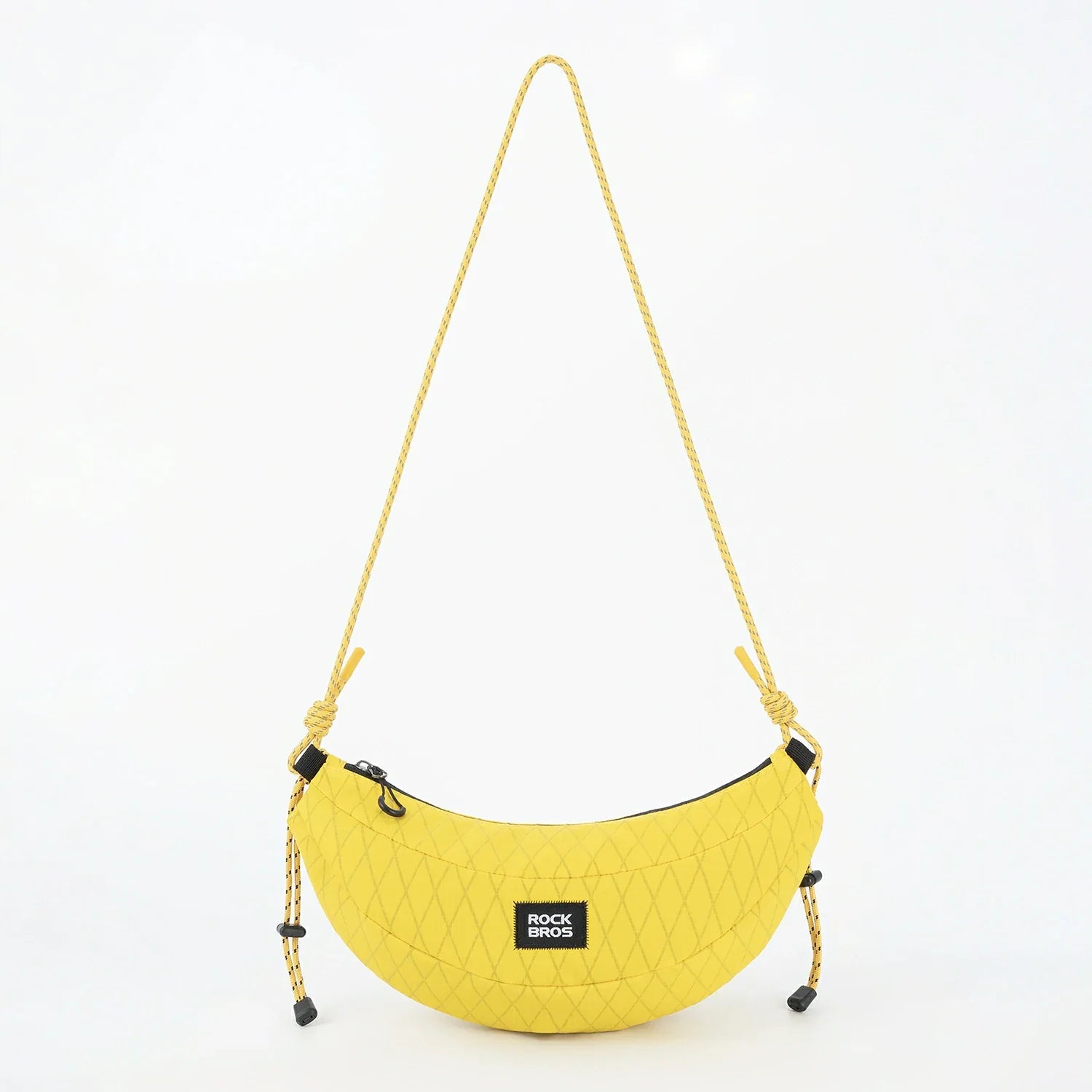 Banana Bike Handlebar Bag, Lightweight Crossbody Cycling Bag 1.8L