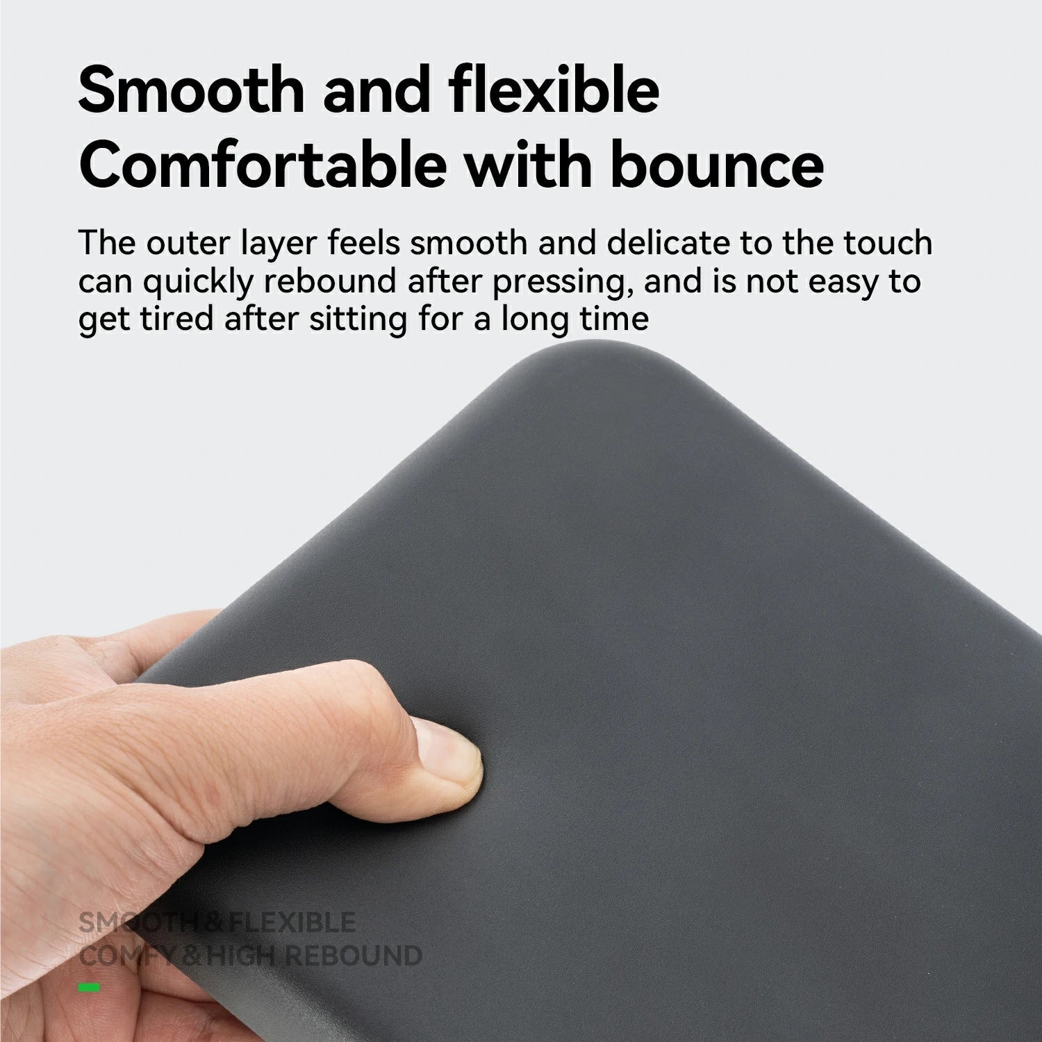 Comfortable PU Leather Bike Rear Seat Cushion for Racks