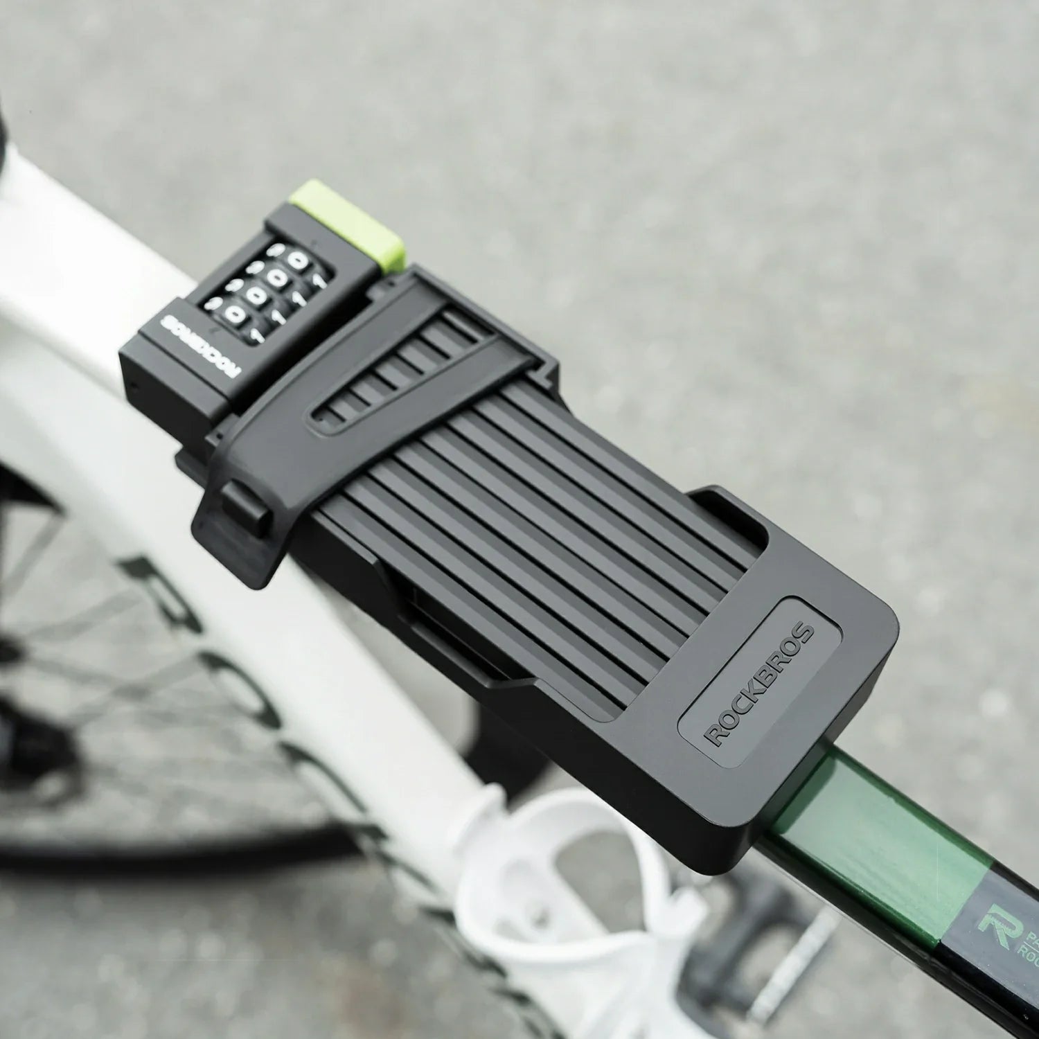 8-Section Folding Combination Bike Lock