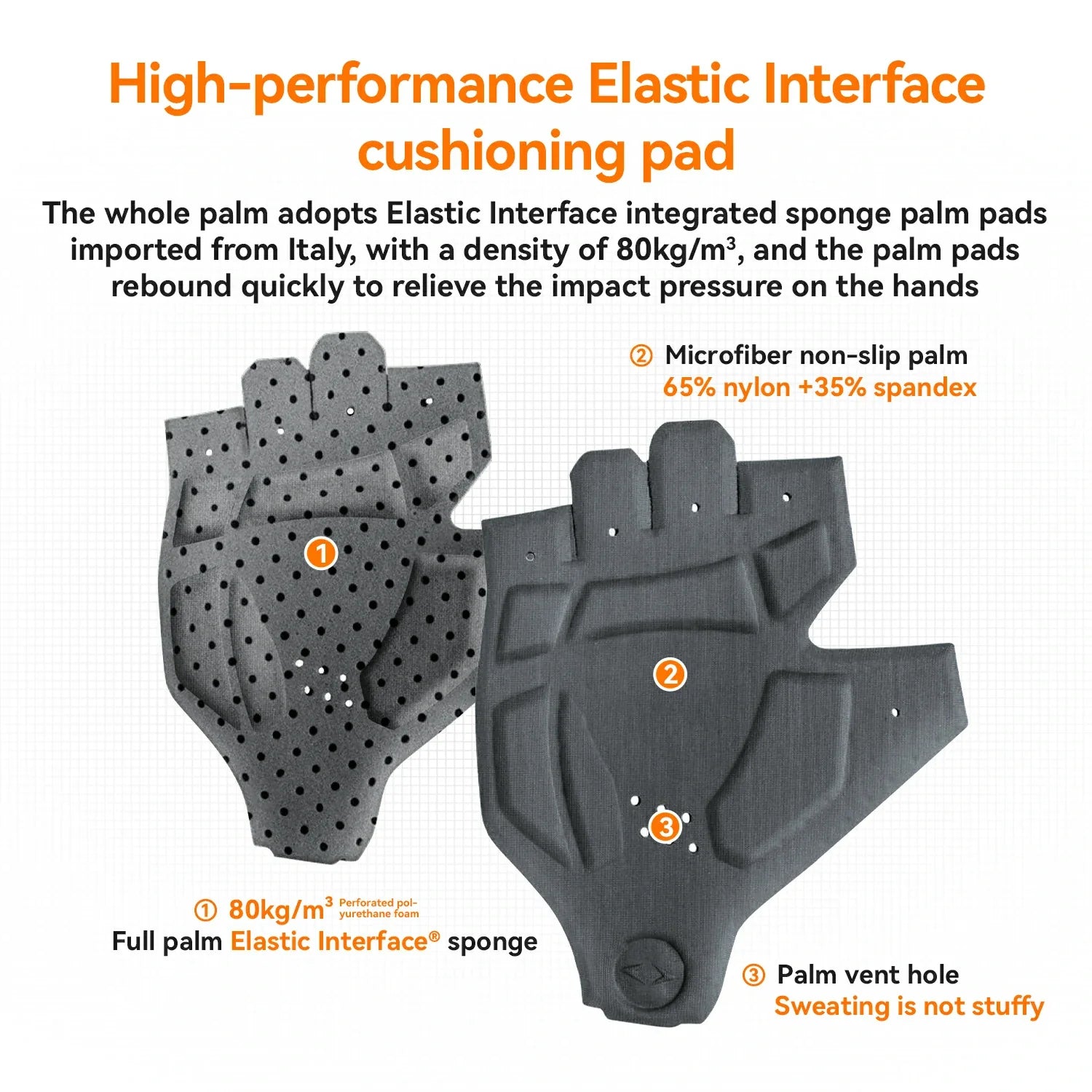 ROCKBROS Elastic Interface? Half-Finger Gel Padded Cycling Gloves