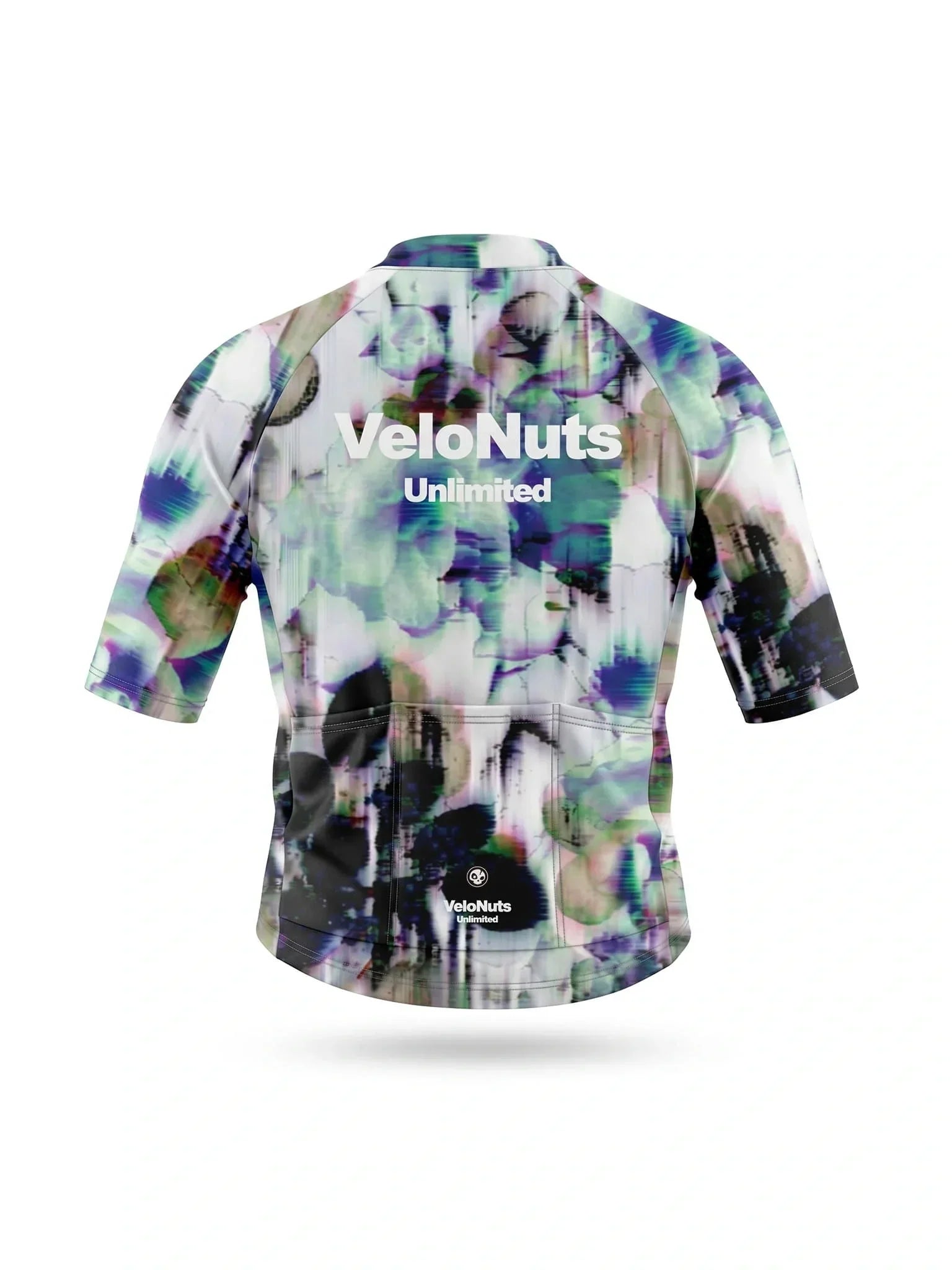 Women's Cycling Jersey Biolume Garden#Type_Glitch Bloom
