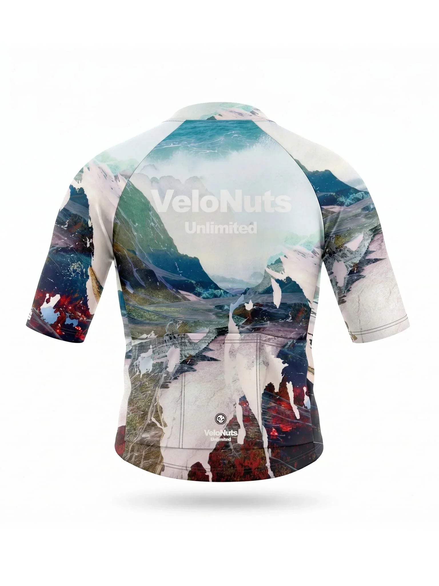 Women's Cycling Jersey Terrain Blocks#Type_Alpine Fracture
