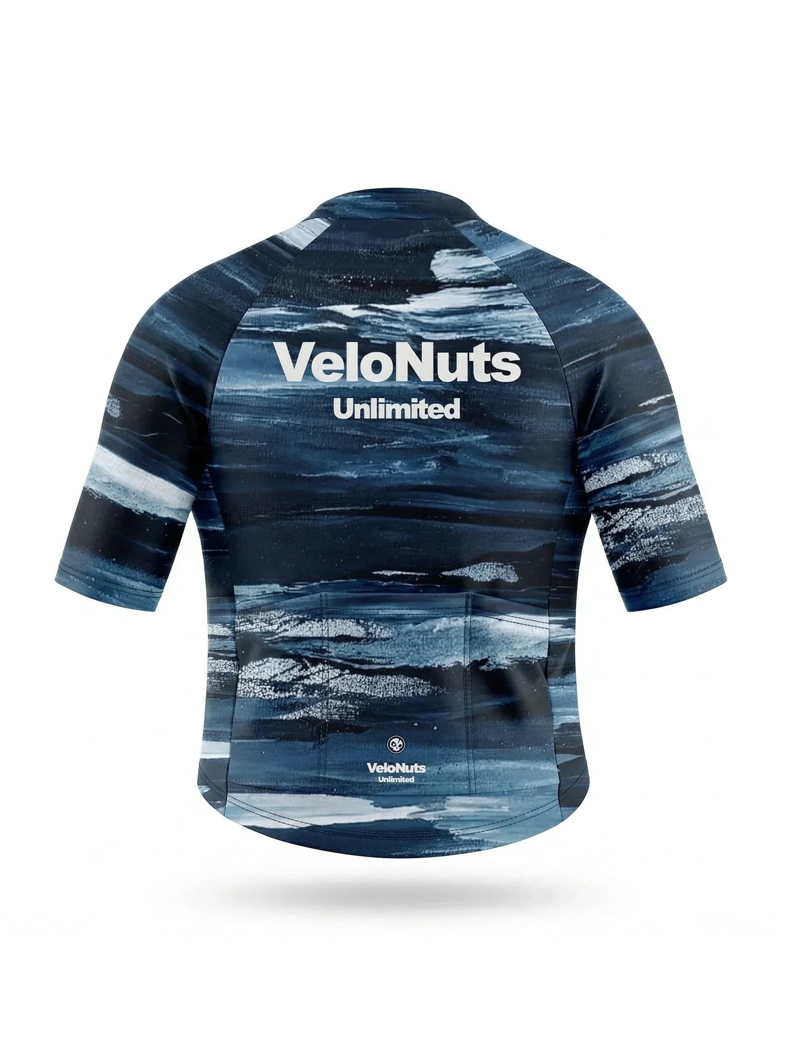 Women's Cycling Jersey Ink Burst#Type_Indigo Drift