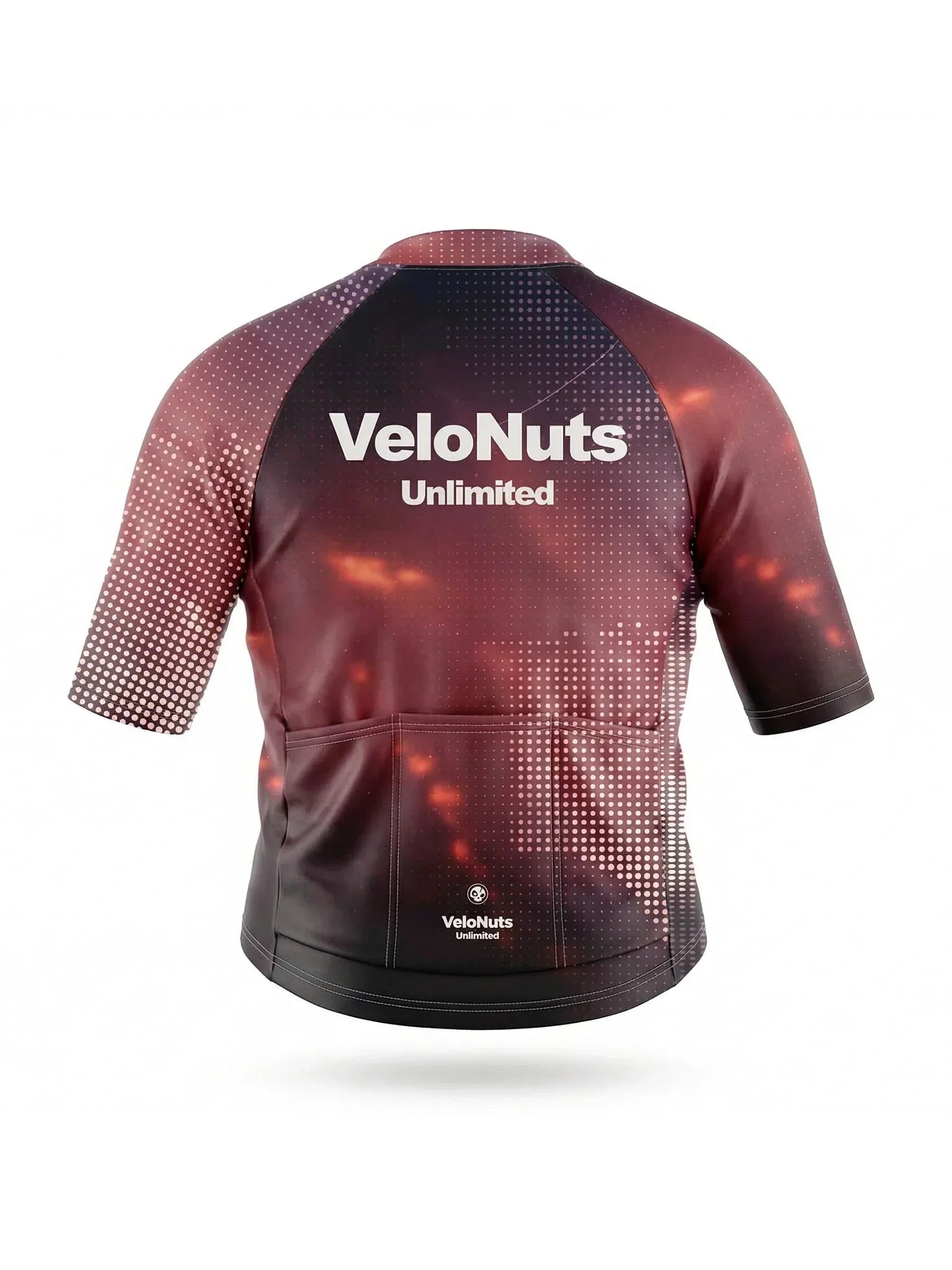 Women's Cycling Jersey Retro Signal#Type_Cosmic Halftone