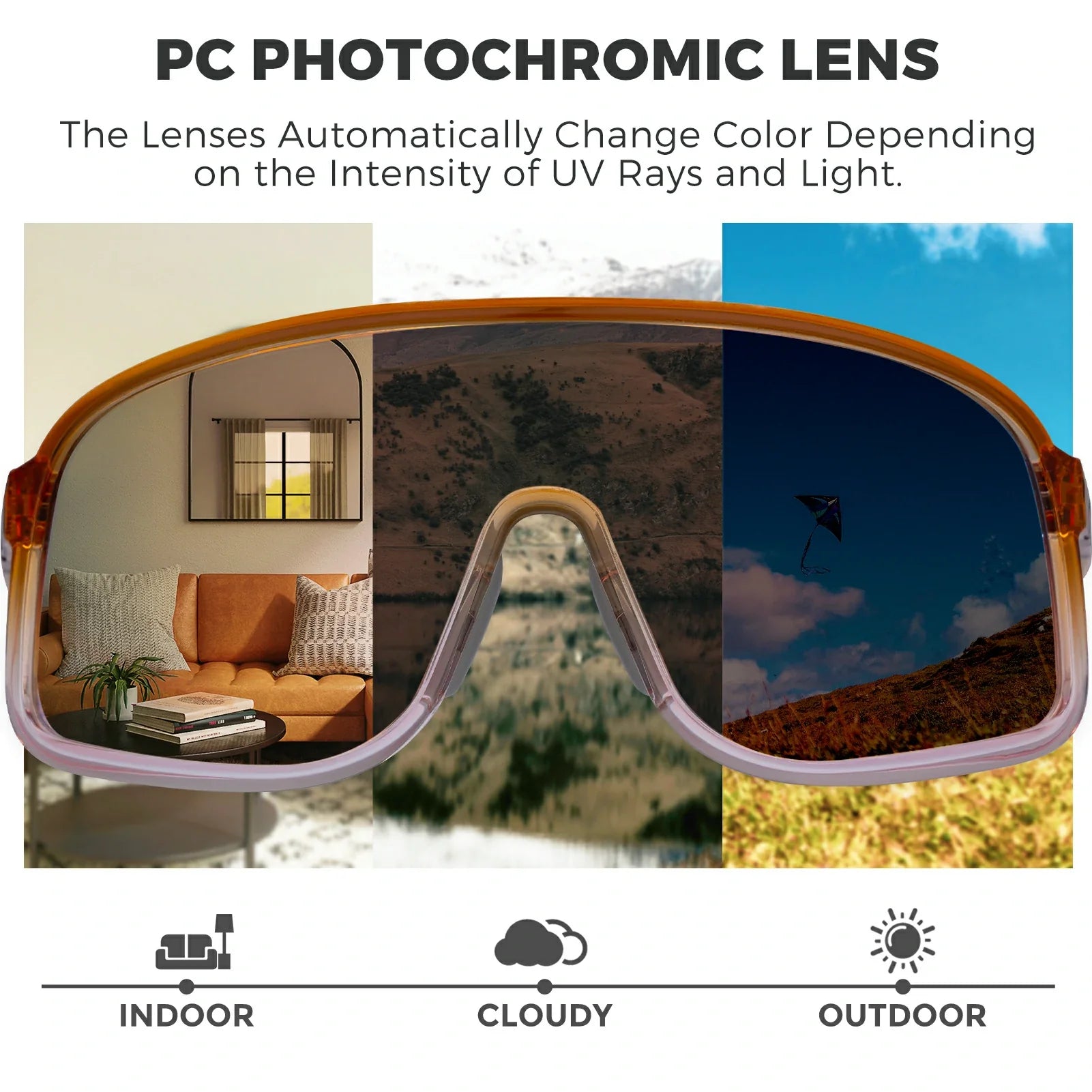 #color_Gradient Gold(Photochromic lens)