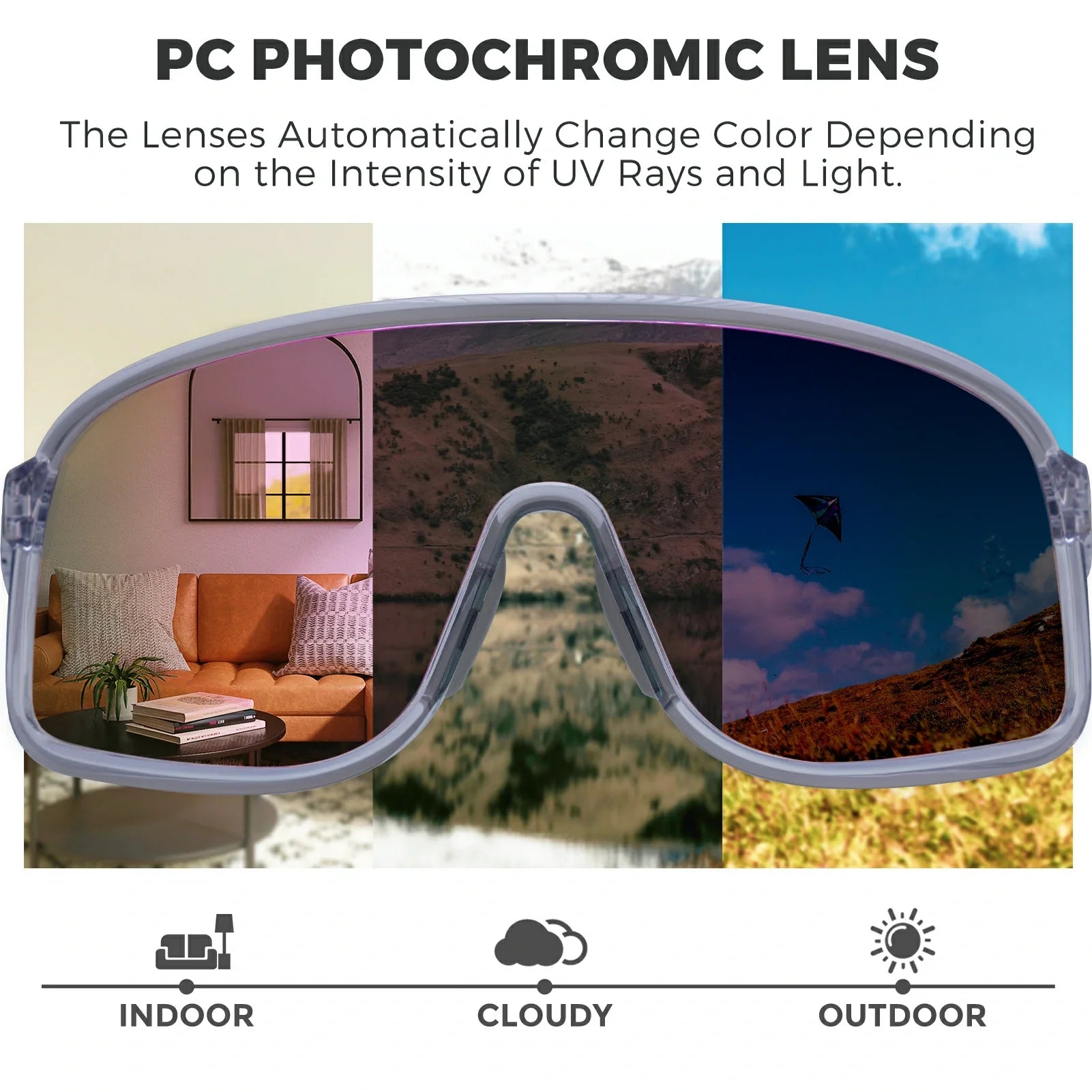 #color_Transparent Purple(Photochromic lens)