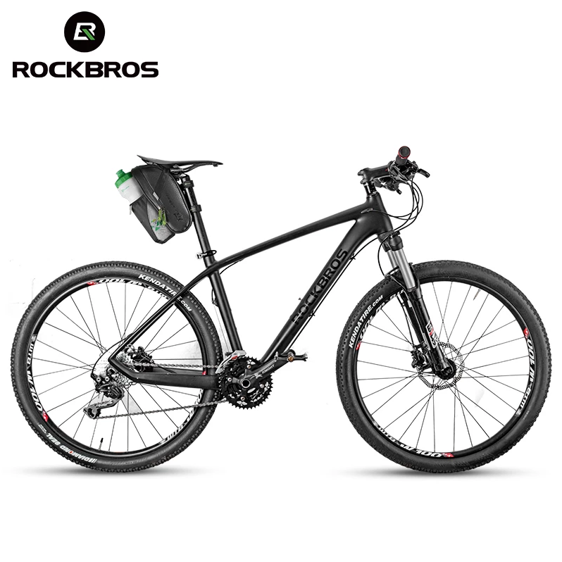 ROCKBROS Bike Bicycle Rear Bag Saddle Bag with Battle Holder