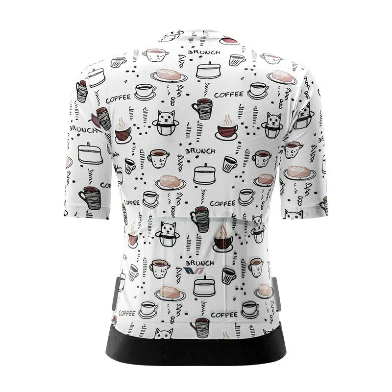 TVI ROCKBROS  Elements Print Female Cycling Top Short-Sleeved Jersey
