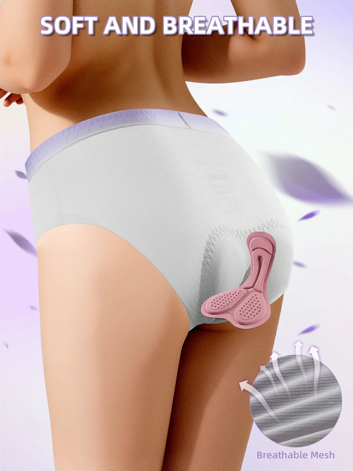 ROCKBROS Women's 4D Padded Cycling Underwear