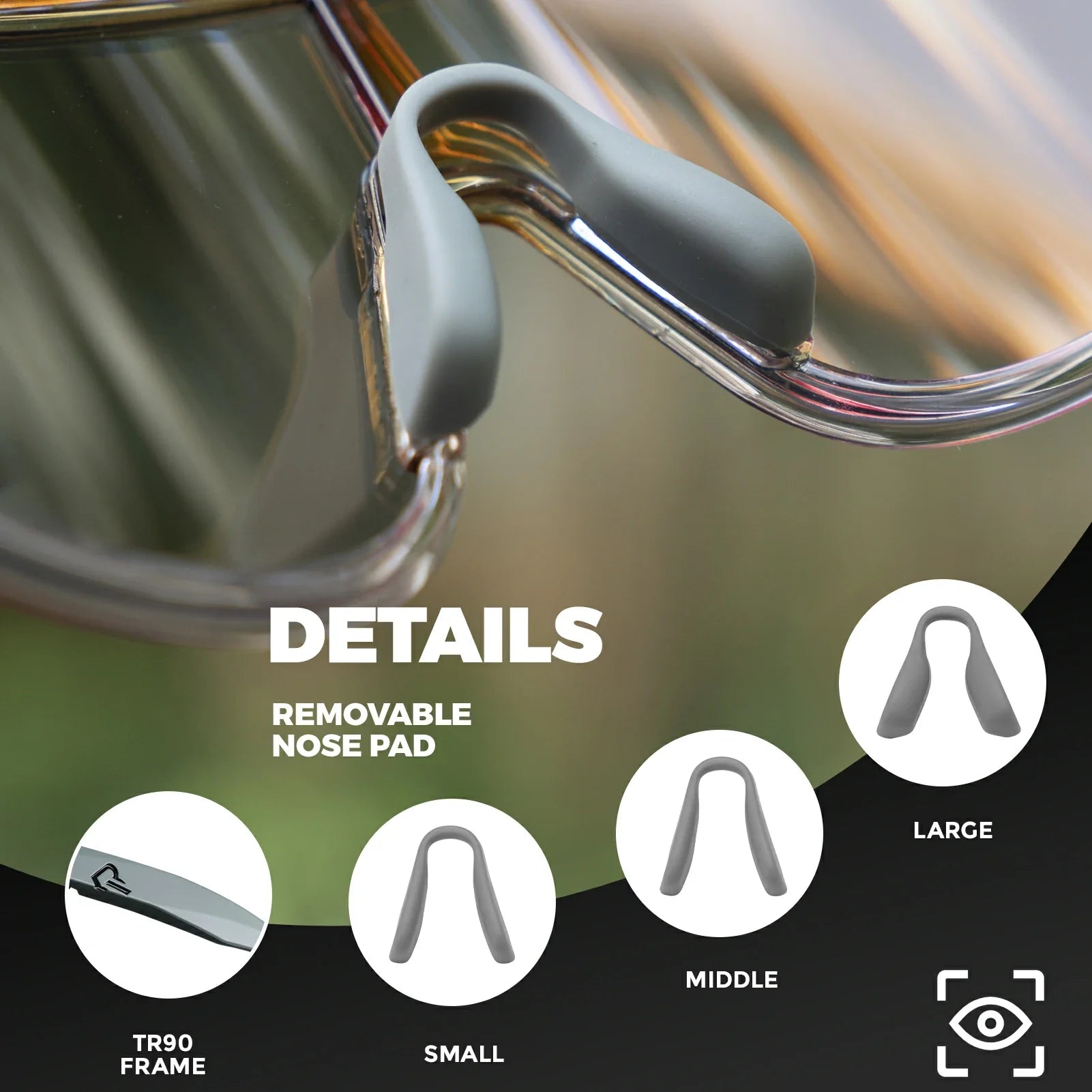 #color_Gradient Gold(Photochromic lens)