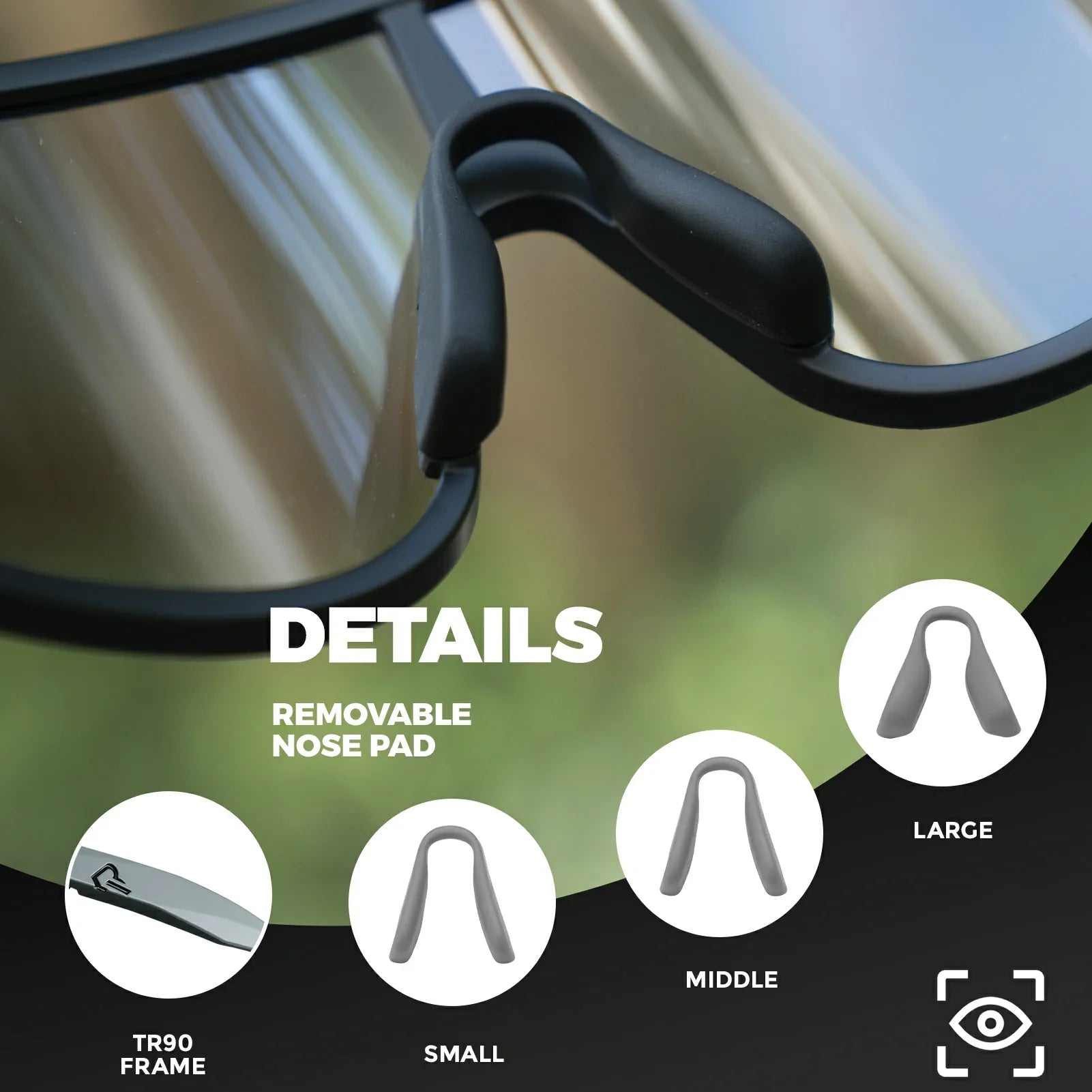 #color_Sand Black(Anti-fog Photochromic lens)