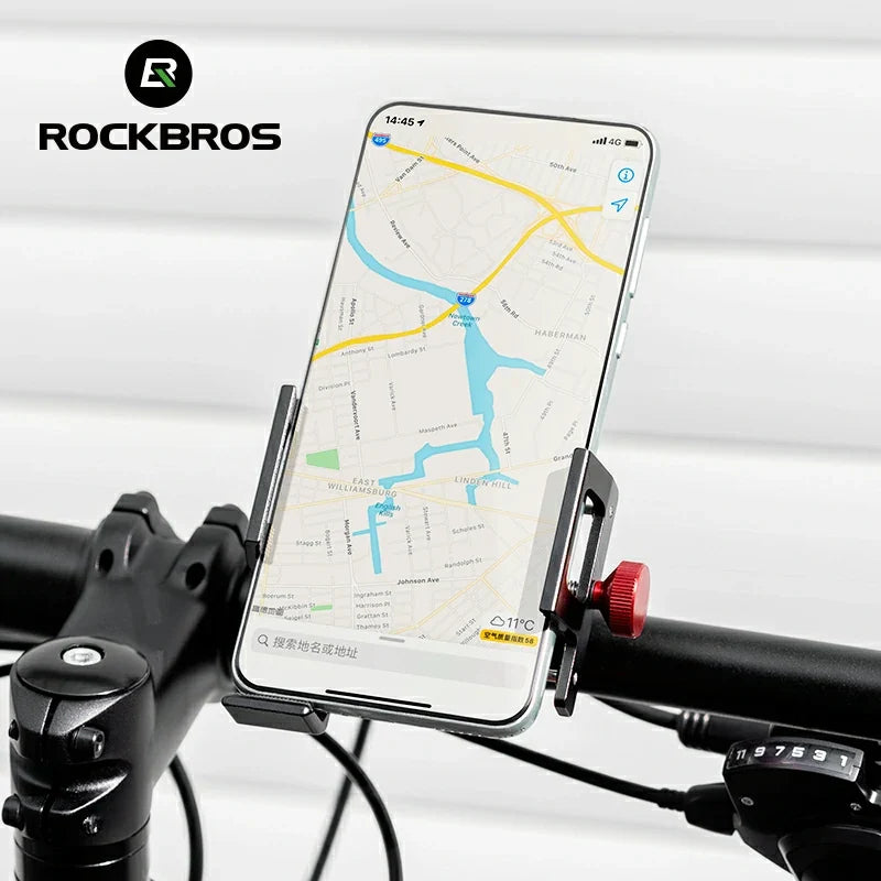 ROCKBROS S Clip Ring Bike Phone Holder for 4.7–7.09" Phones