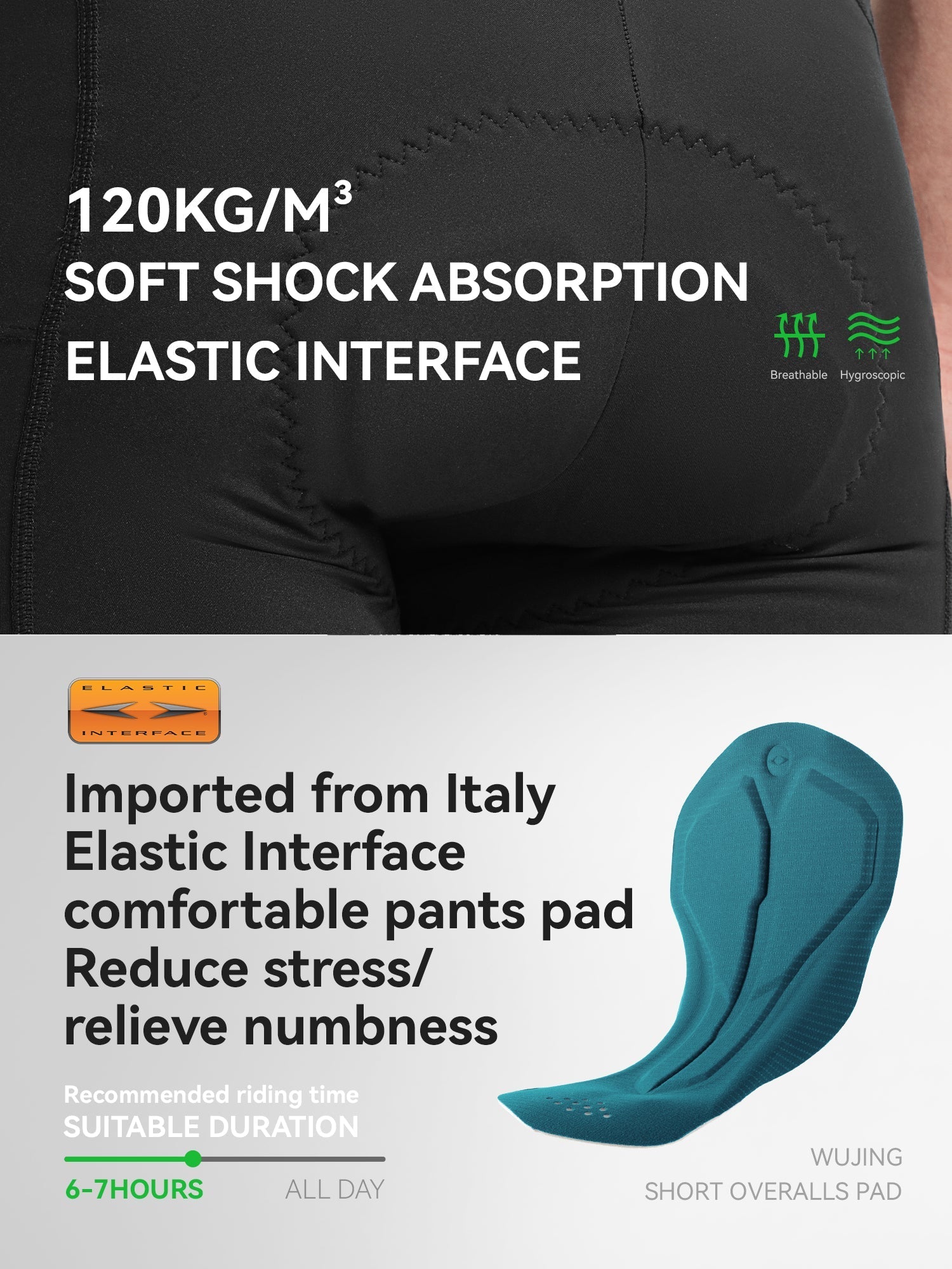 Road to Sky - Elastic Interface? Chamois Men’s  Bib Shorts