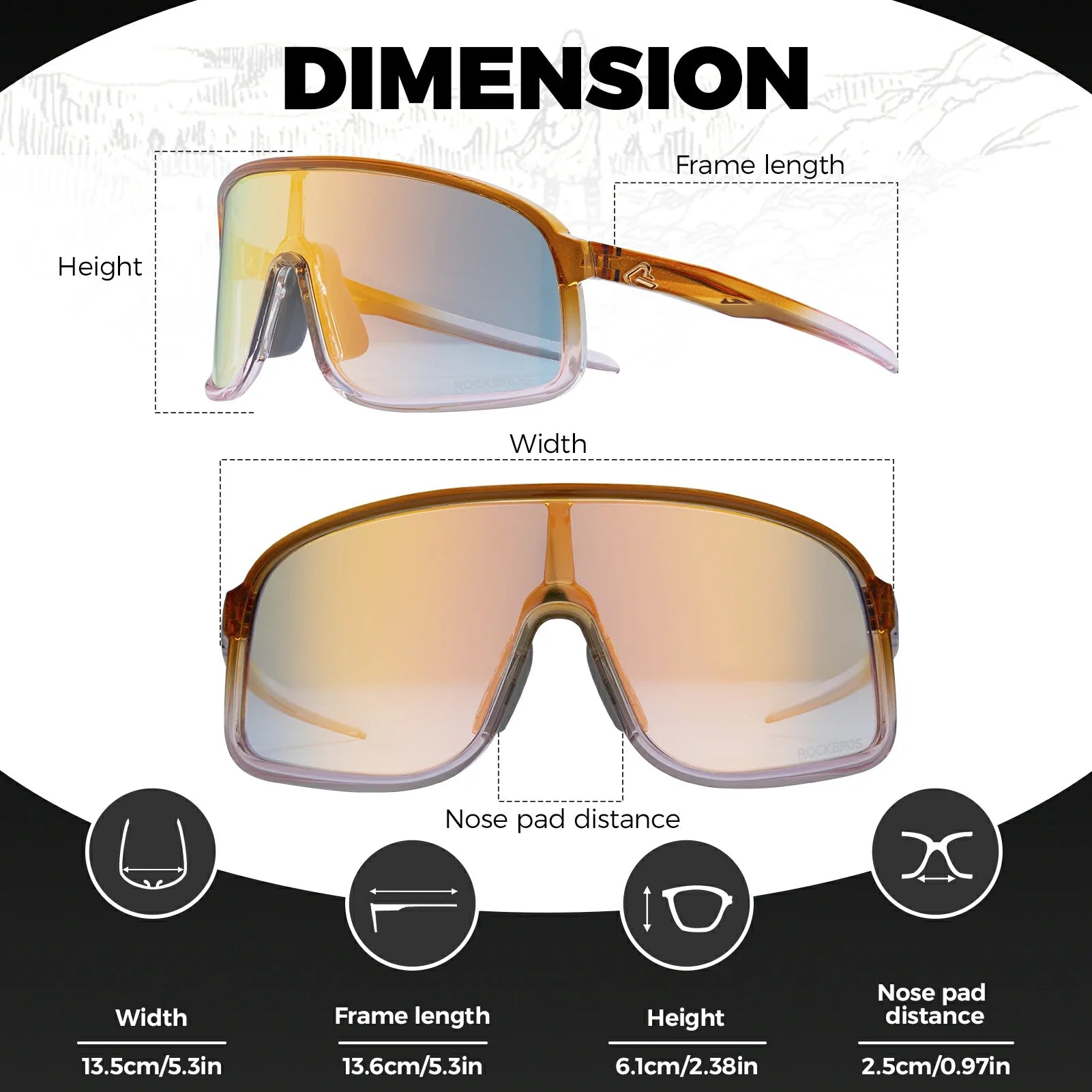 #color_Gradient Gold(Photochromic lens)