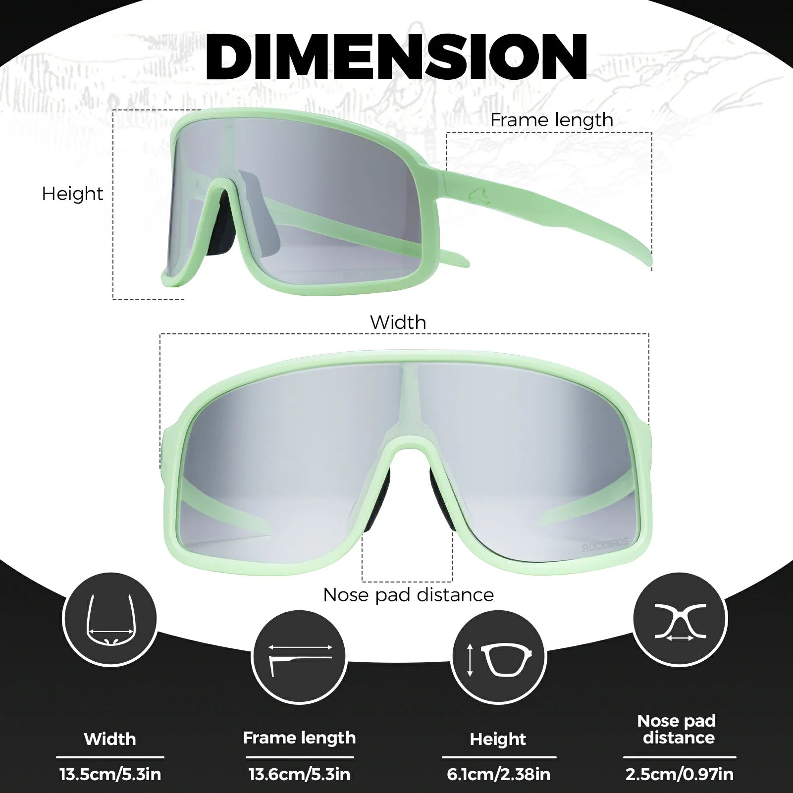 #color_Cyan Blue(Photochromic lens)