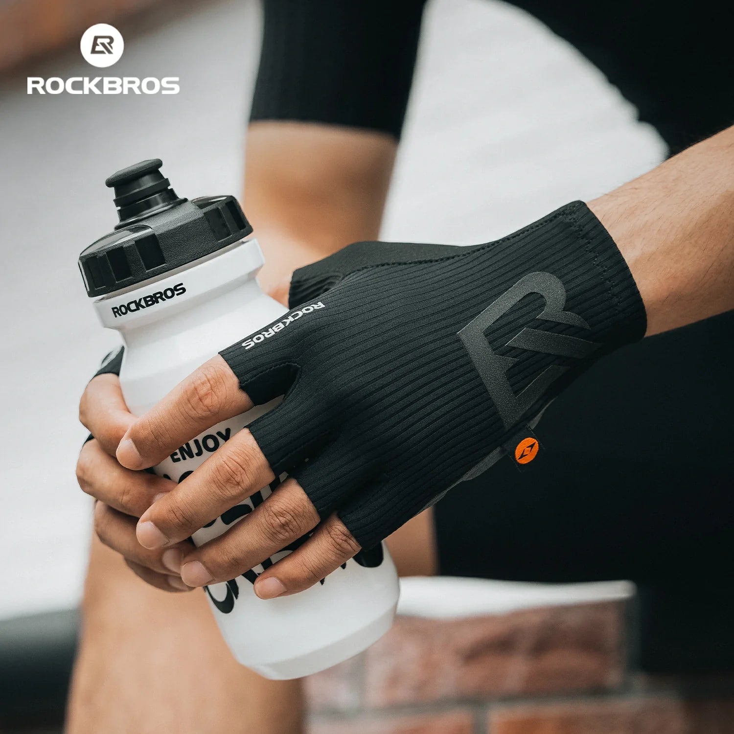 ROCKBROS Elastic Interface? Half-Finger Gel Padded Cycling Gloves