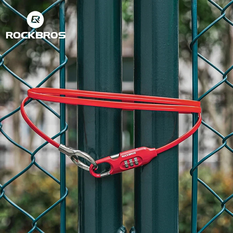 5FT Bike Lock Cable with Preset Combination