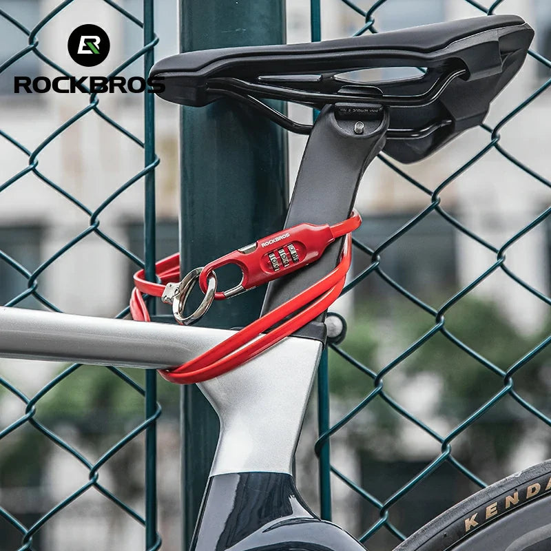 5FT Bike Lock Cable with Preset Combination