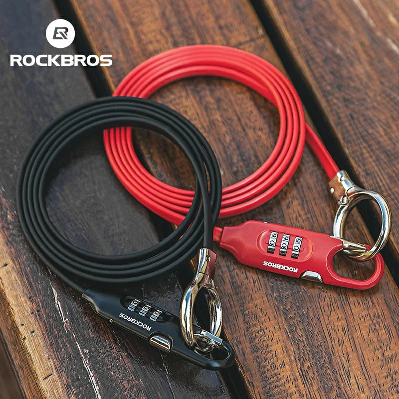 5FT Bike Lock Cable with Preset Combination