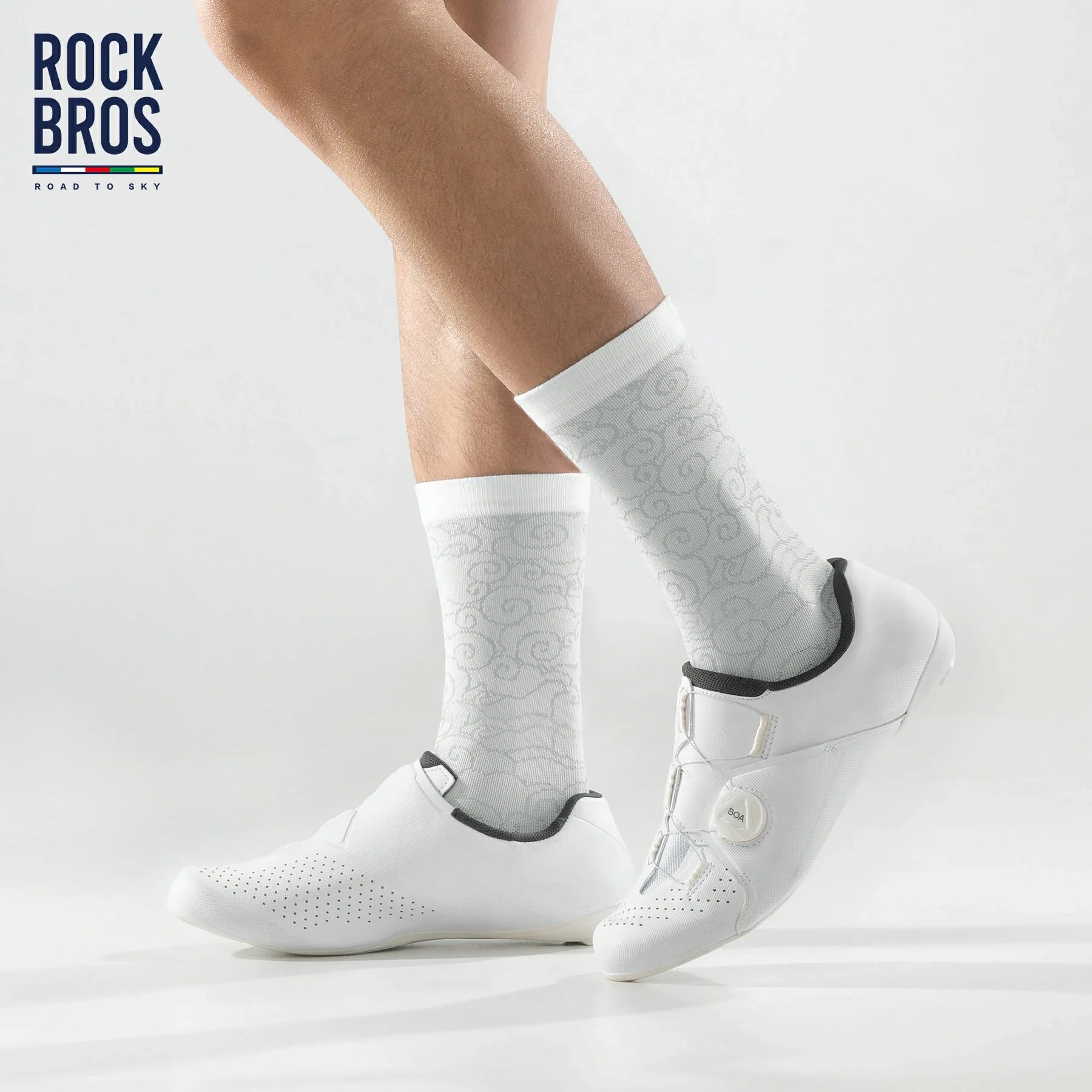 ROCKBROS-Bike-Socks-Breathable-Fabric-Antibacterial