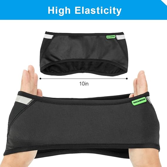 ROCKBROS Fleece Ear Warmers Headband for Running Cycling Skiing Winter Warmth