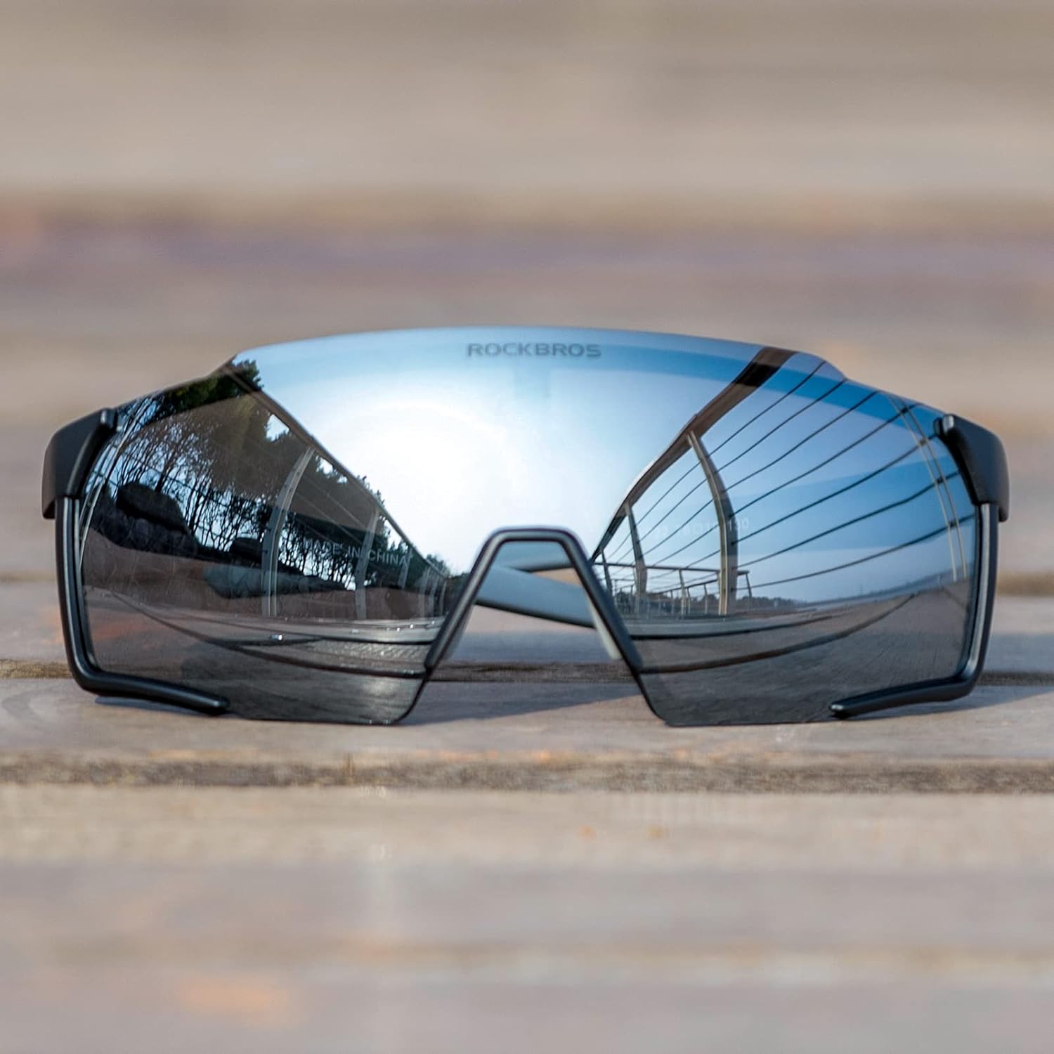 ROCKBROS MTB Cycling Sunglasses UV400 Polarized Lightweight HD Lens - ROCKBROS