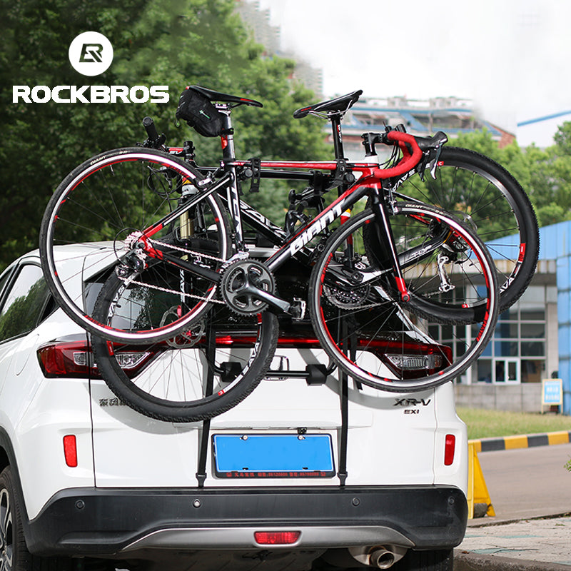 ROCKBROS Cycling Ourdoors Rack Car Rear Bike Rack Portable Outdoors