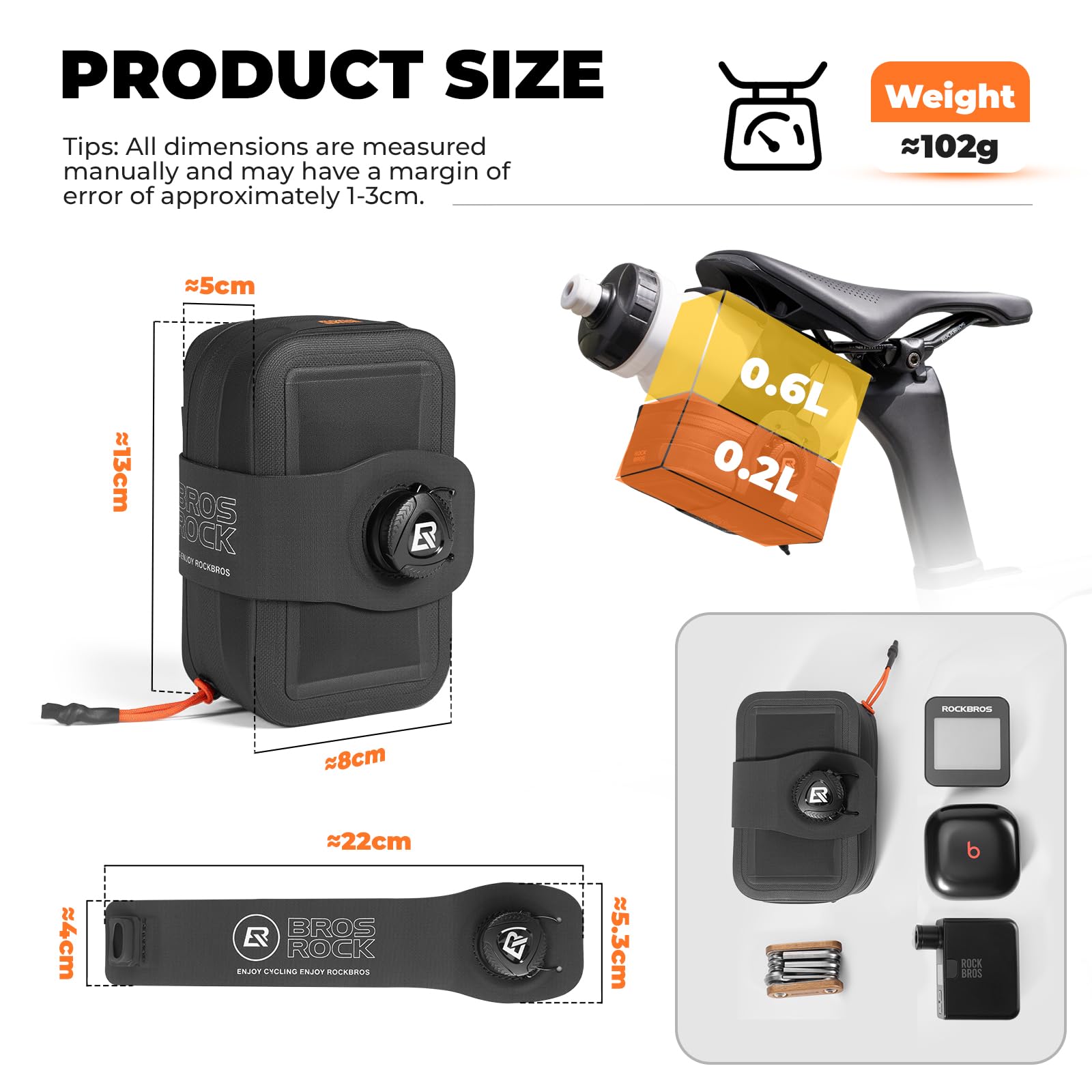 Multifunctional Storage Tail Bag Waterproof