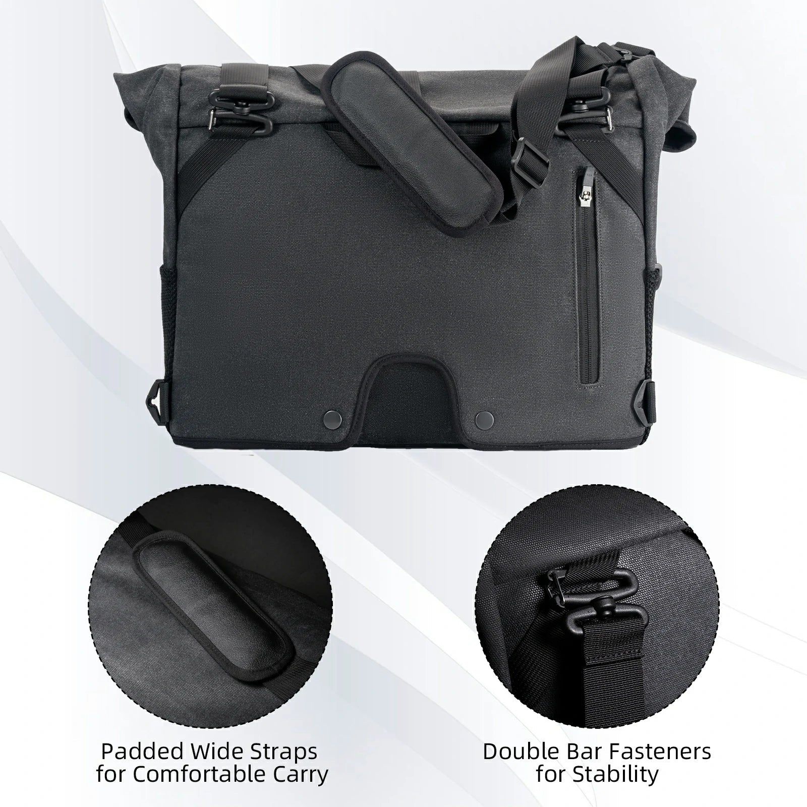 ROCKBROS Bike Handlebar Folding Bike Bag Bike Accessories Bike Storage 8L-10L