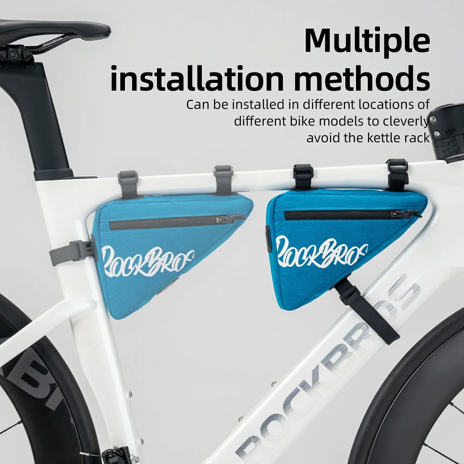 ROCKBROS FlashRide Sketch  Bike Triangle Bag