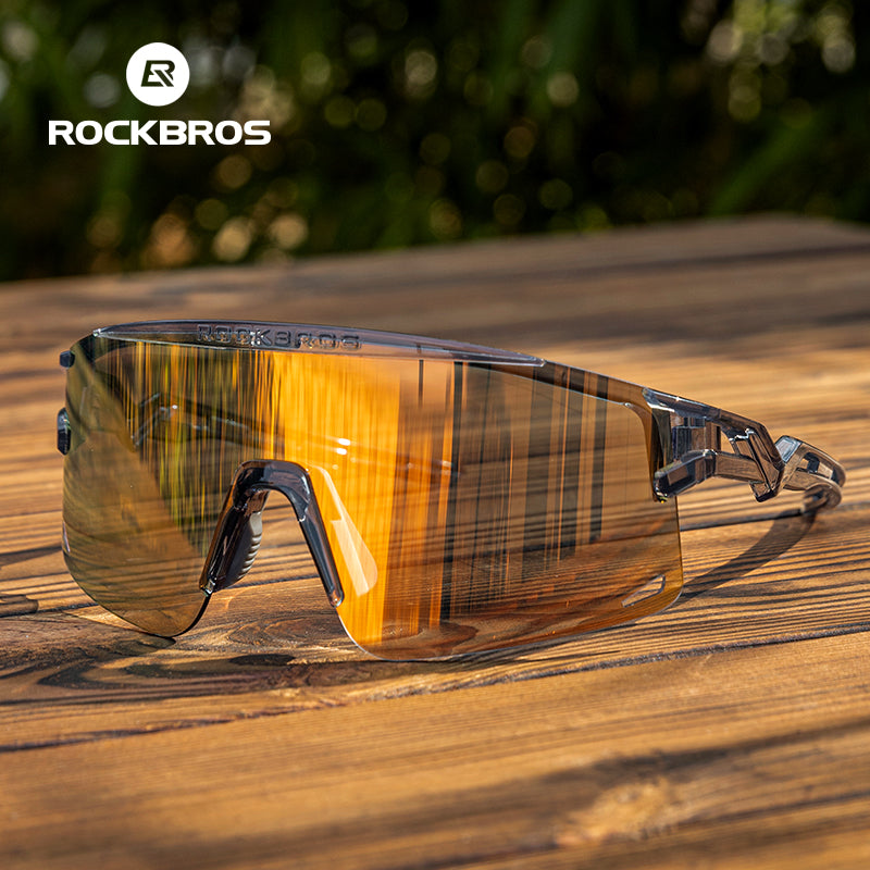 Anti-Fog Photochromic Mountain Bike Glasses