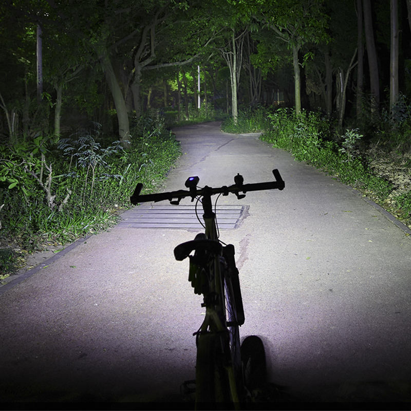 1800LM Rechargeable Dual LED Bike Front Light