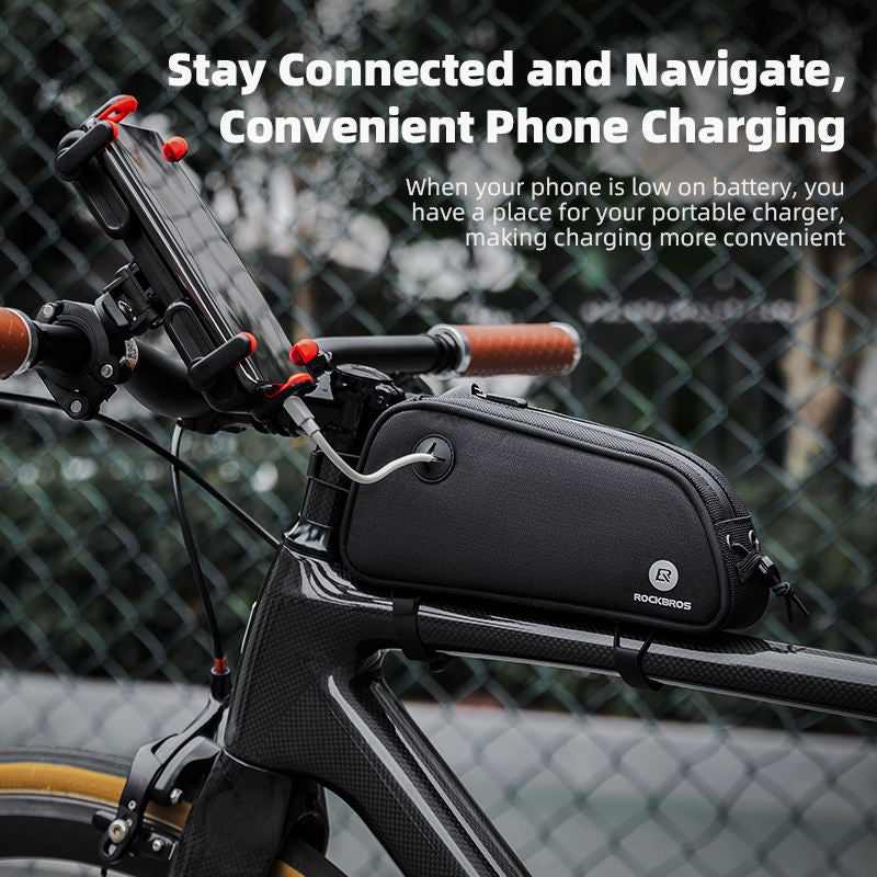 1.3L Bicycle Top Tube Frame Bag