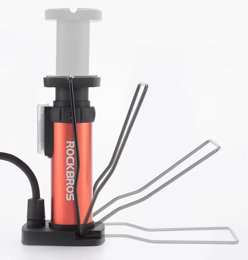High-Pressure Aluminum Bike Foot Pump