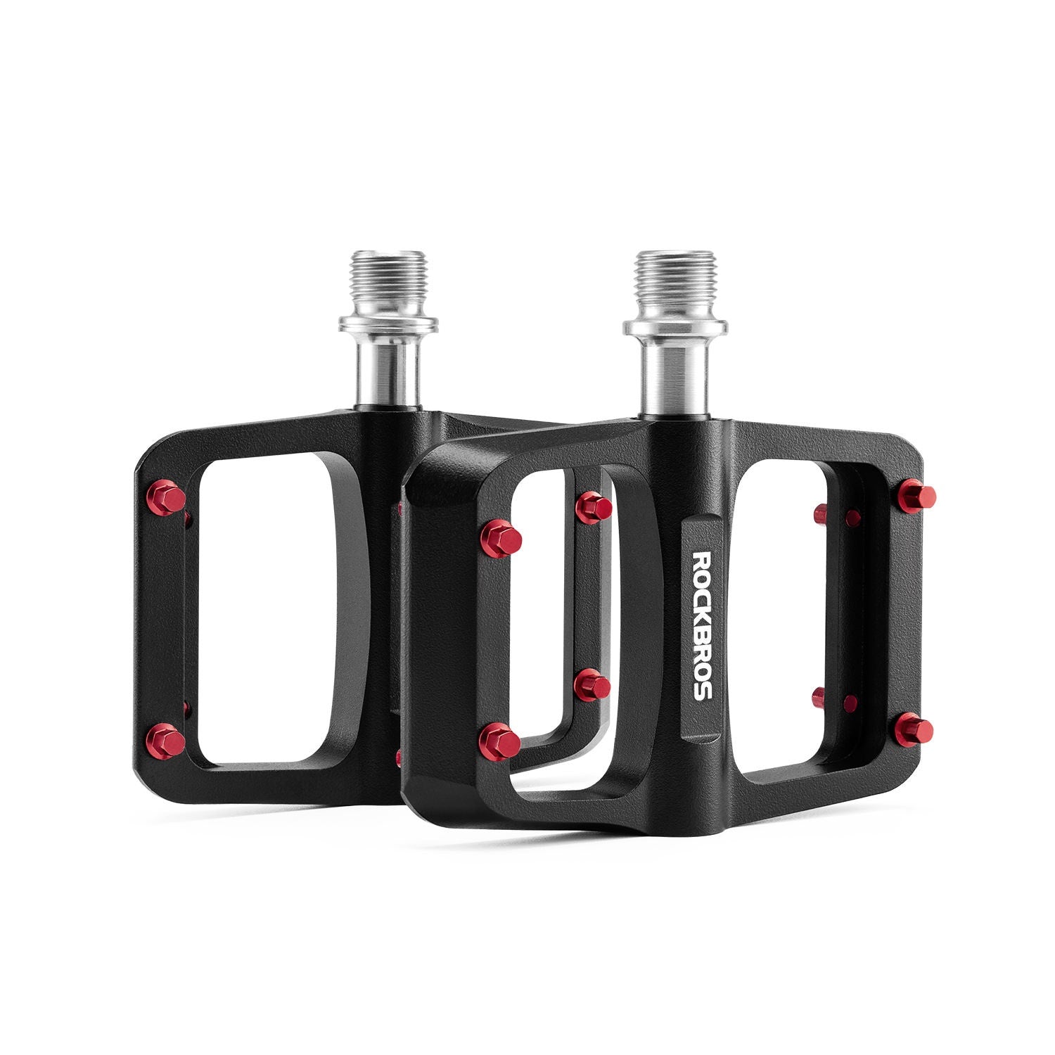 Titanium Axle & Magnesium Alloy 3-Bearing Bike Pedals