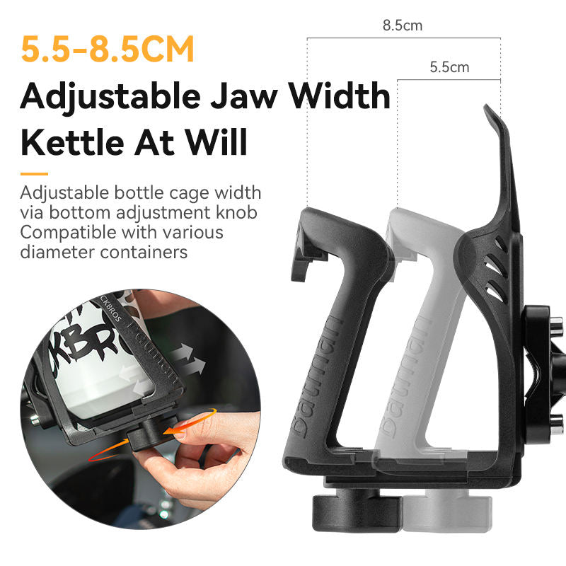 Adjustable Water Bottle Holder for Motorcycles & Bicycles
