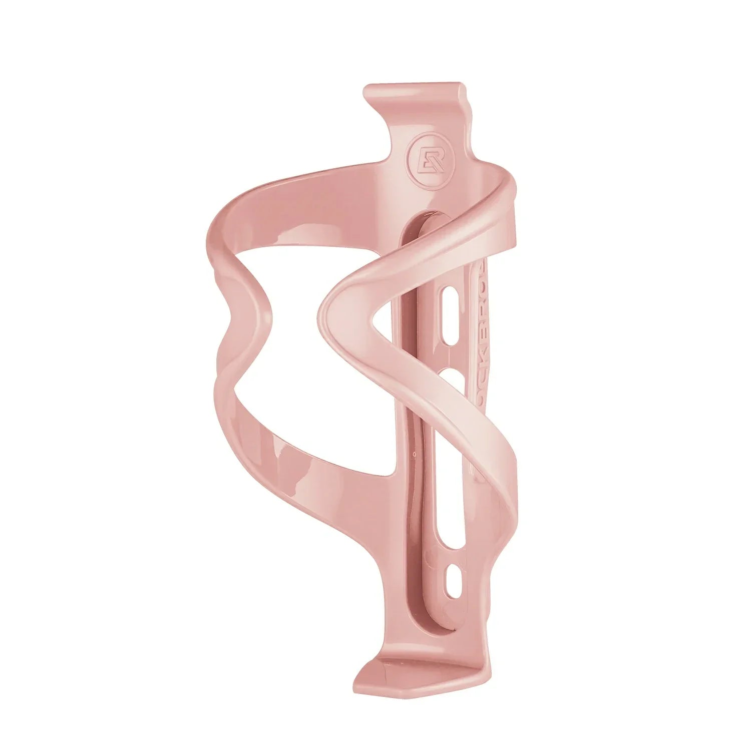 Pink bicycle bottle holder on a white background #Color_Pink