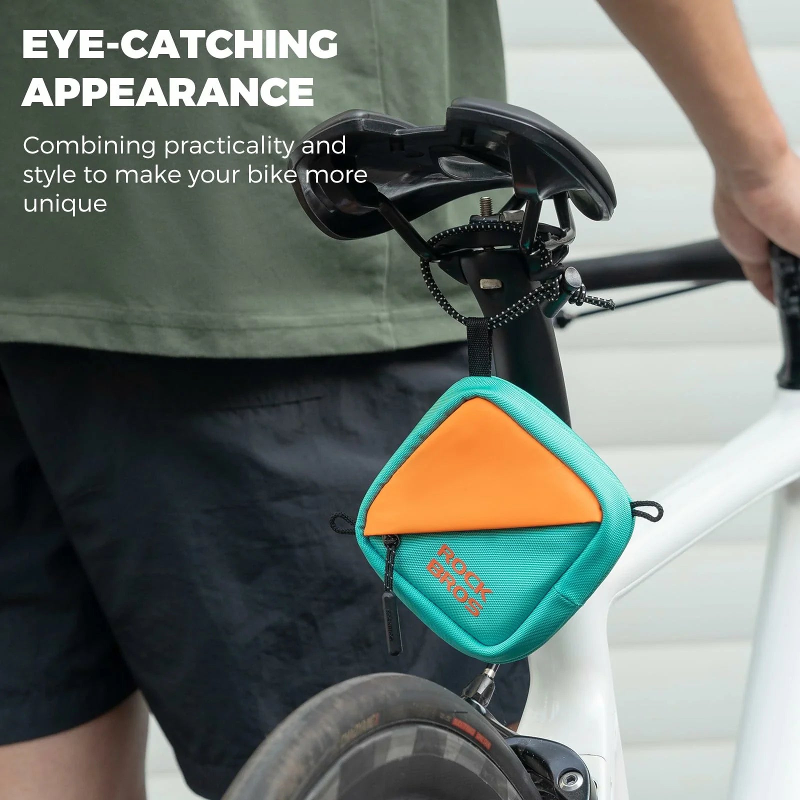 1.5L bike saddle bag lightweight design